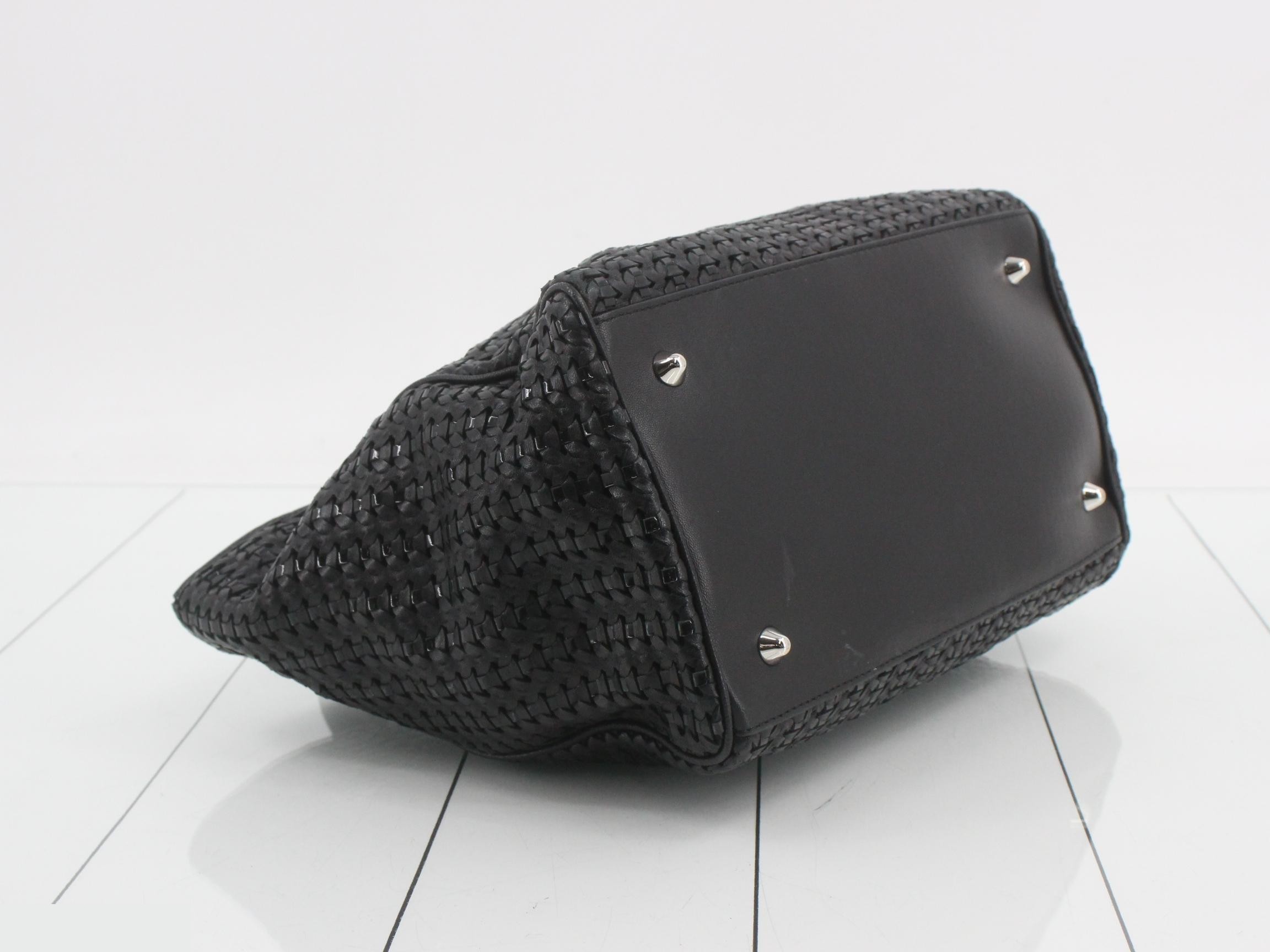 Lady Dior, black leather — view 5