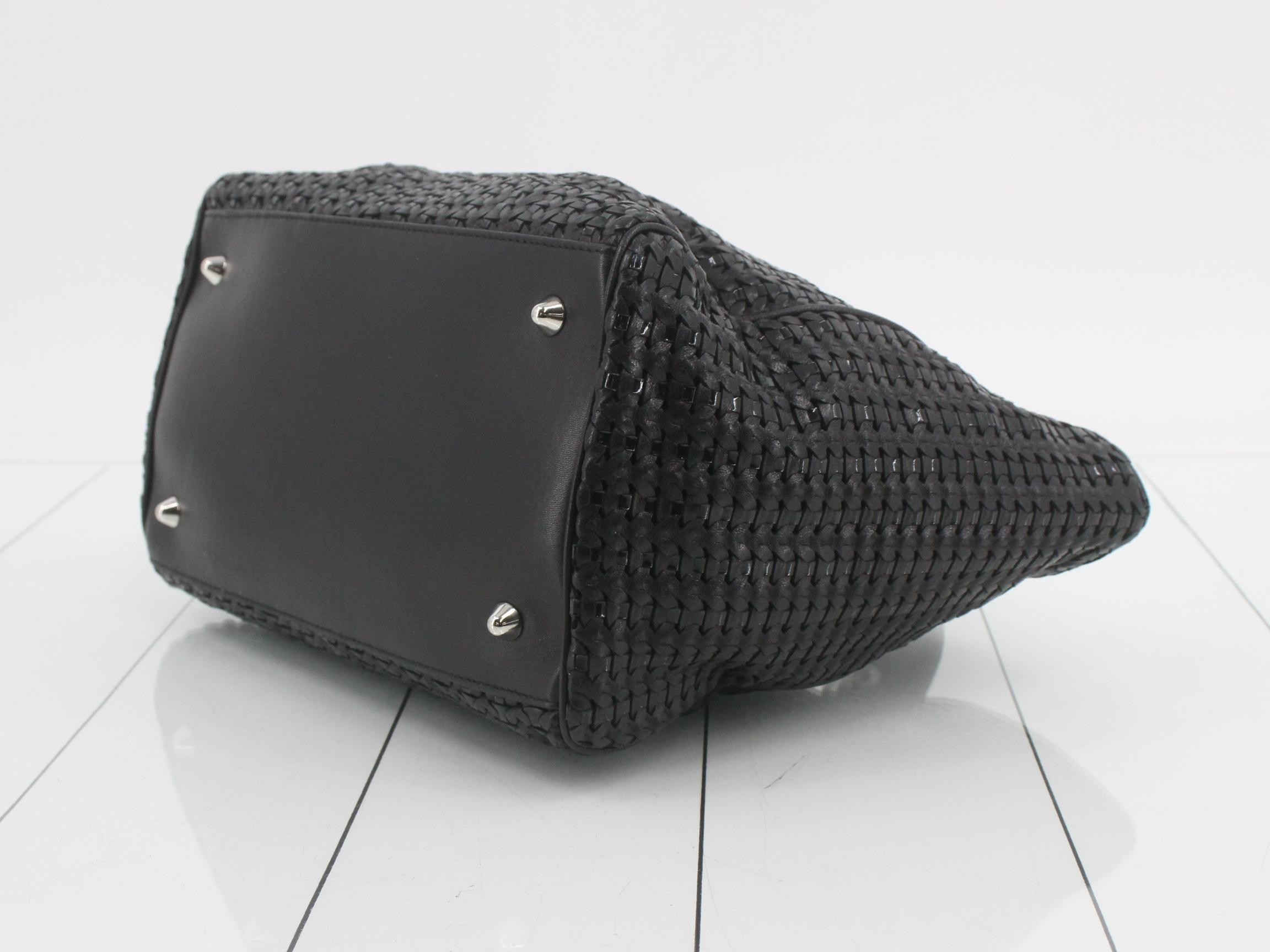 Lady Dior, black leather — view 6