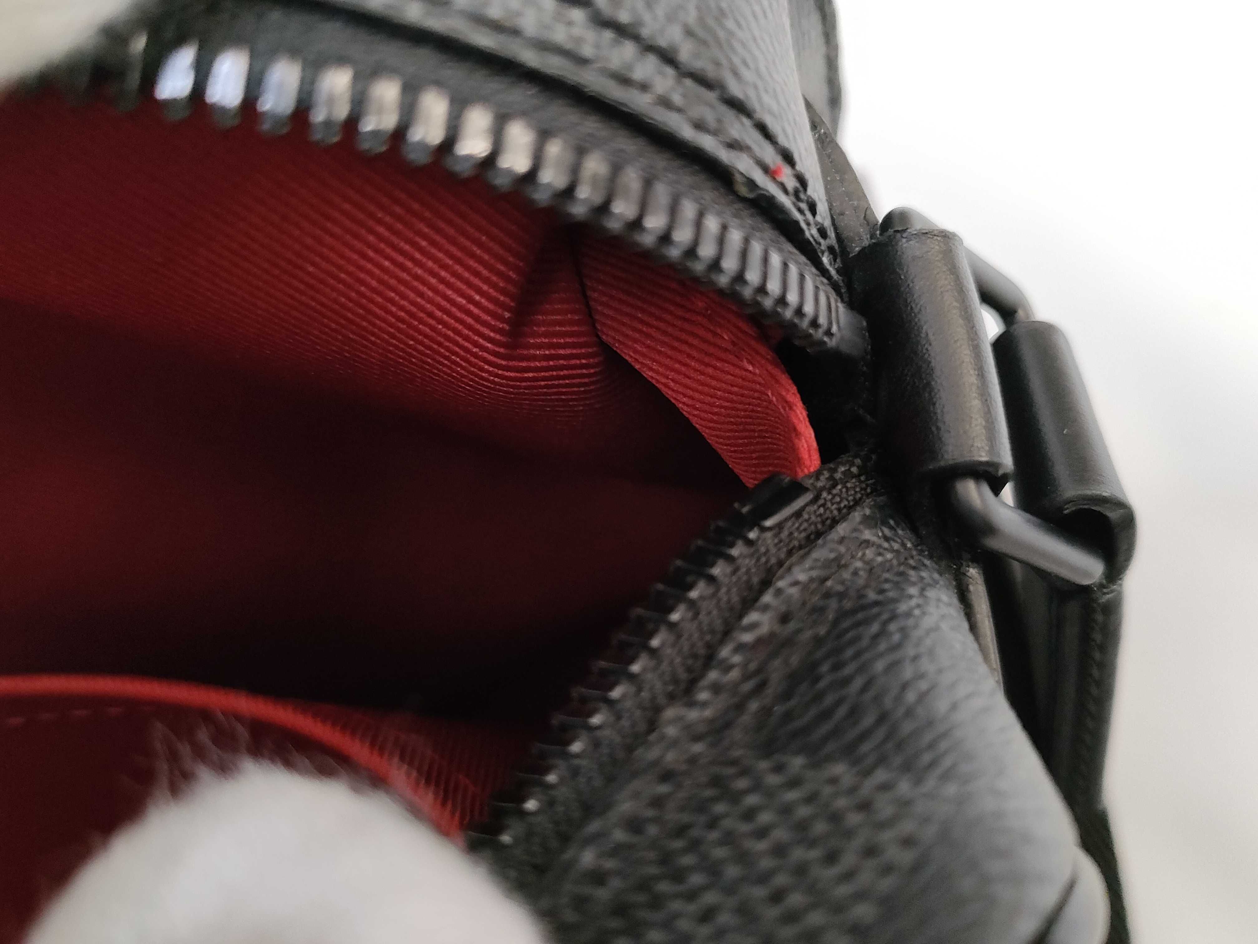 Damier Graphite LV Louis Vuitton Damier Utility Shoulder Bag — view 12