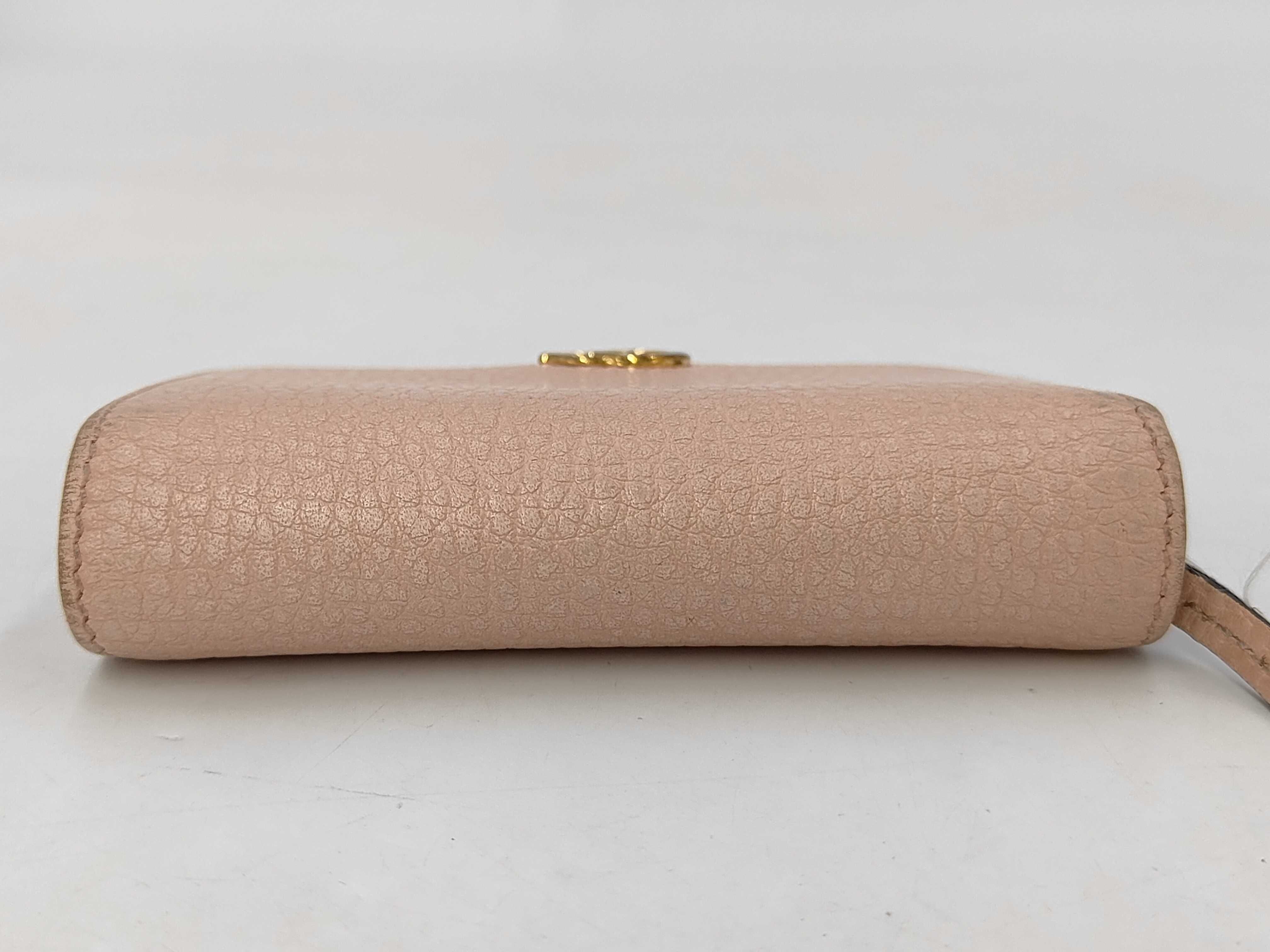 GG Marmont Wallet, Pink Leather Wallet — view 4