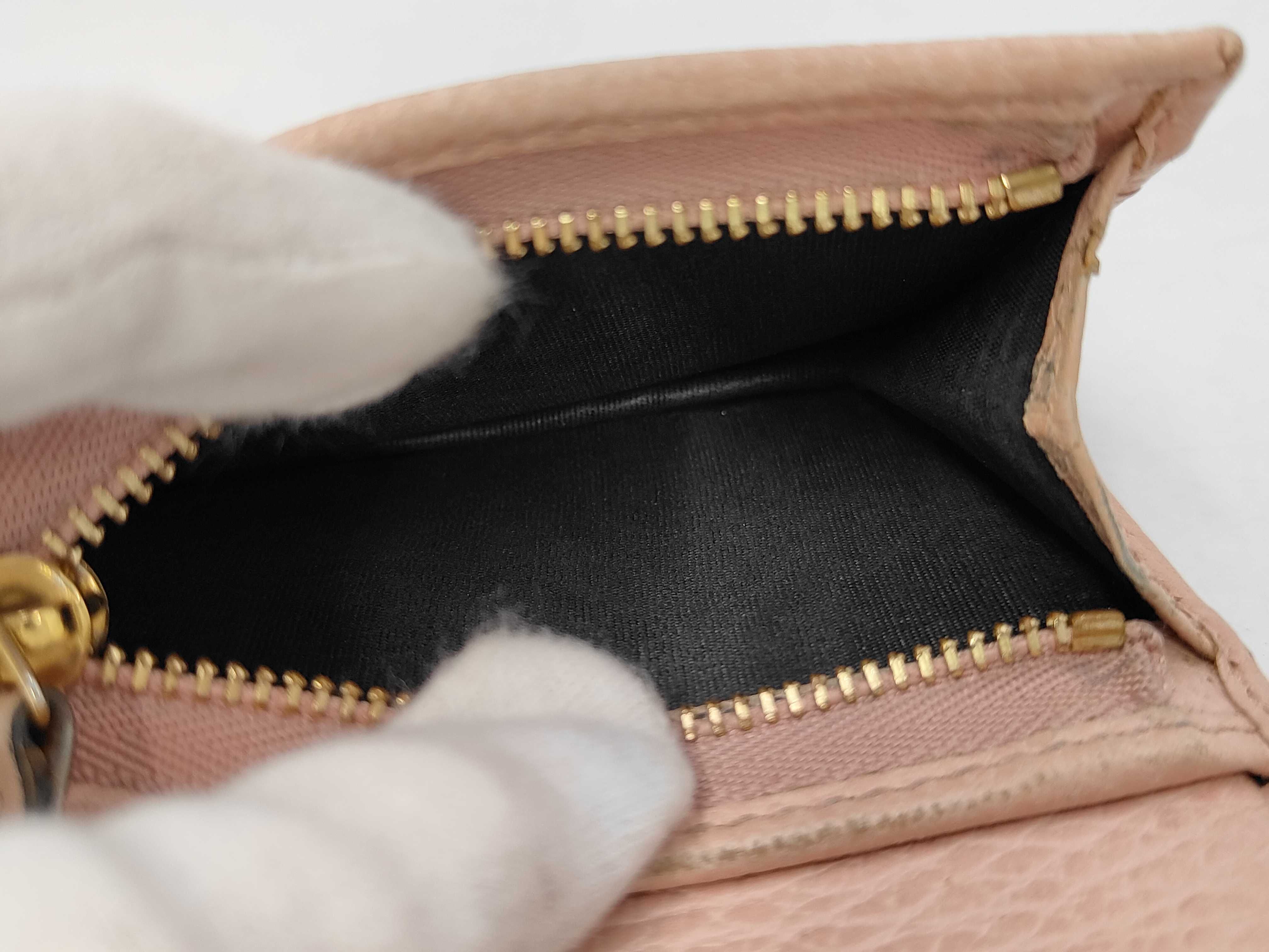 GG Marmont Wallet, Pink Leather Wallet — view 7