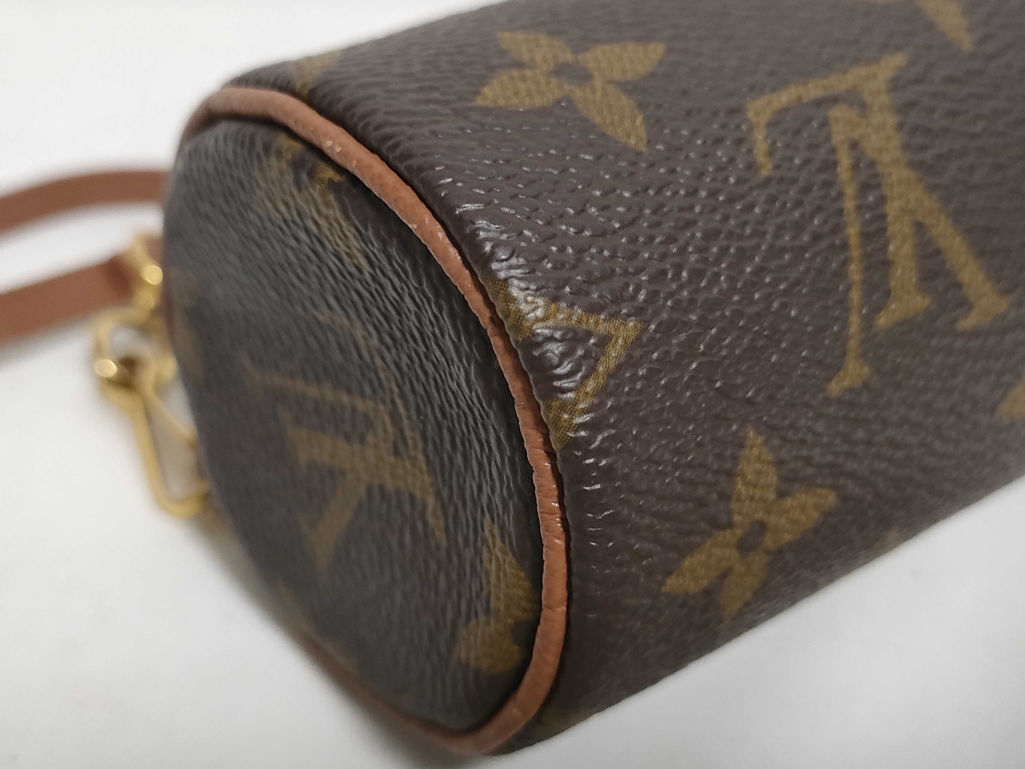 Monogram Papillon Mini Pouch Handbag — view 4