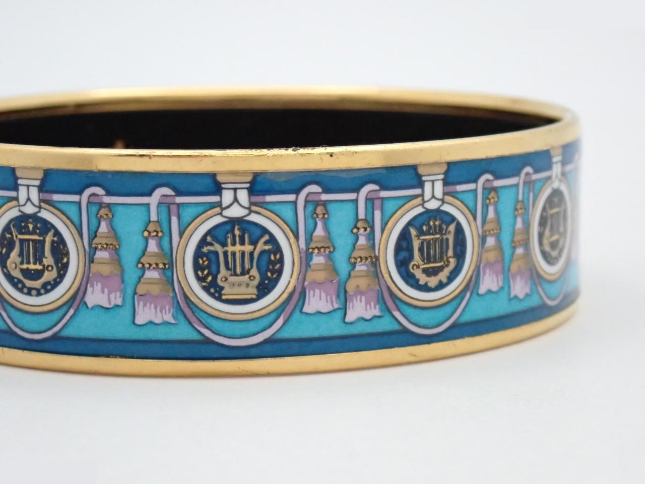 Enamel GM, cloisonné enamel, wrist circumference approximately 19 cm — view 3
