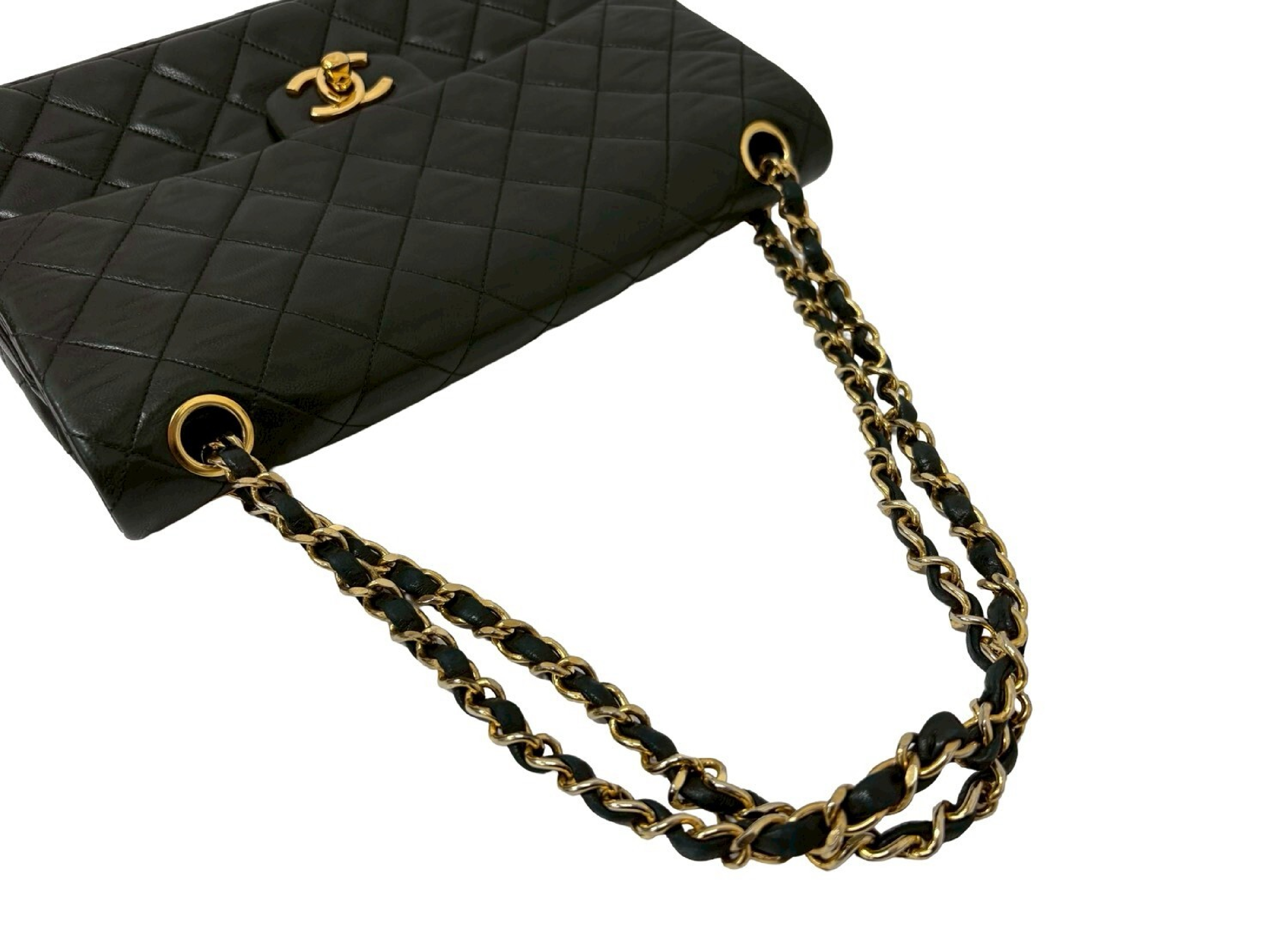 Matelassé Double Flap Shoulder Bag — view 5