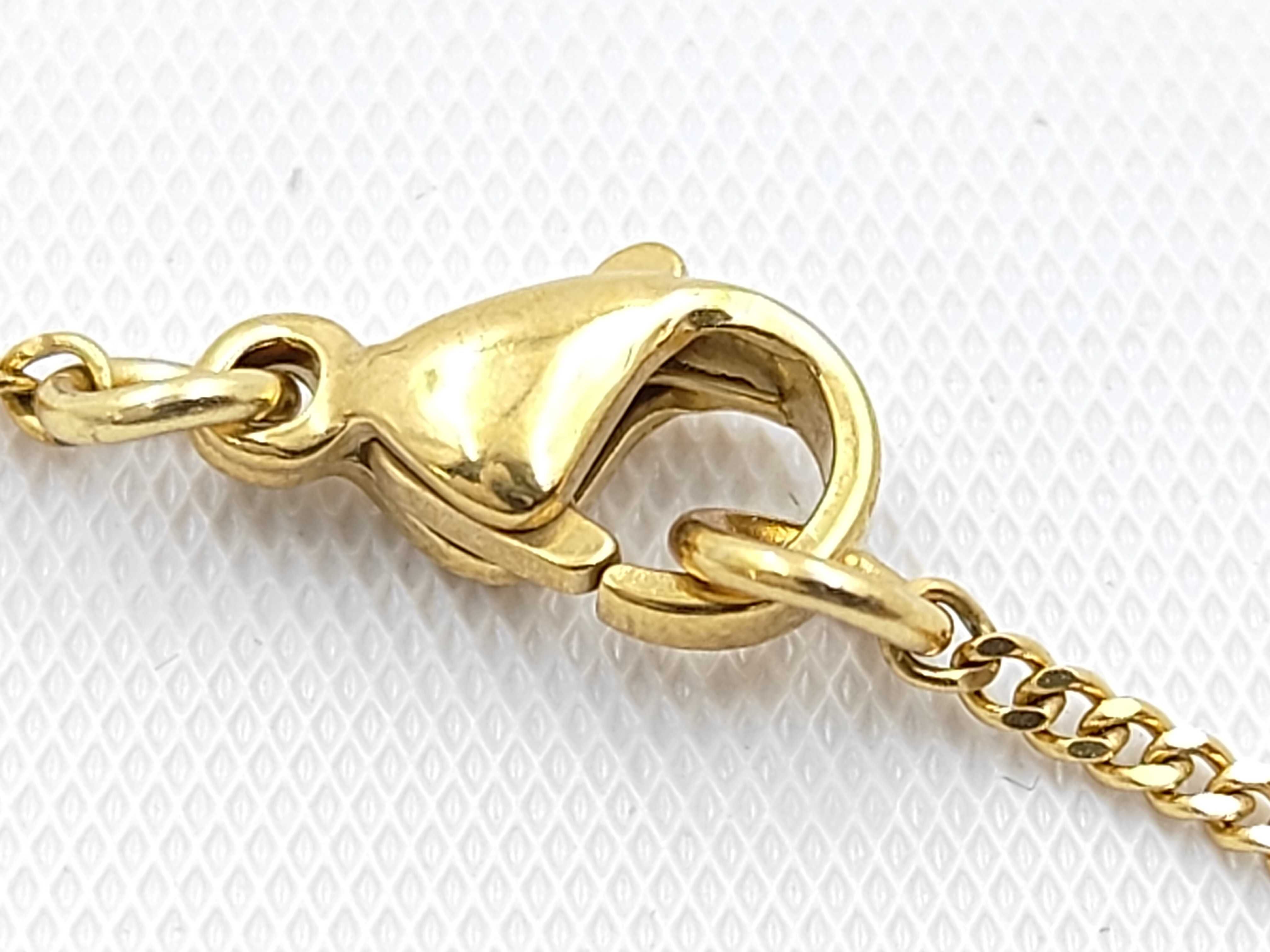 Coco Mark Rhinestone Necklace 02A — view 4
