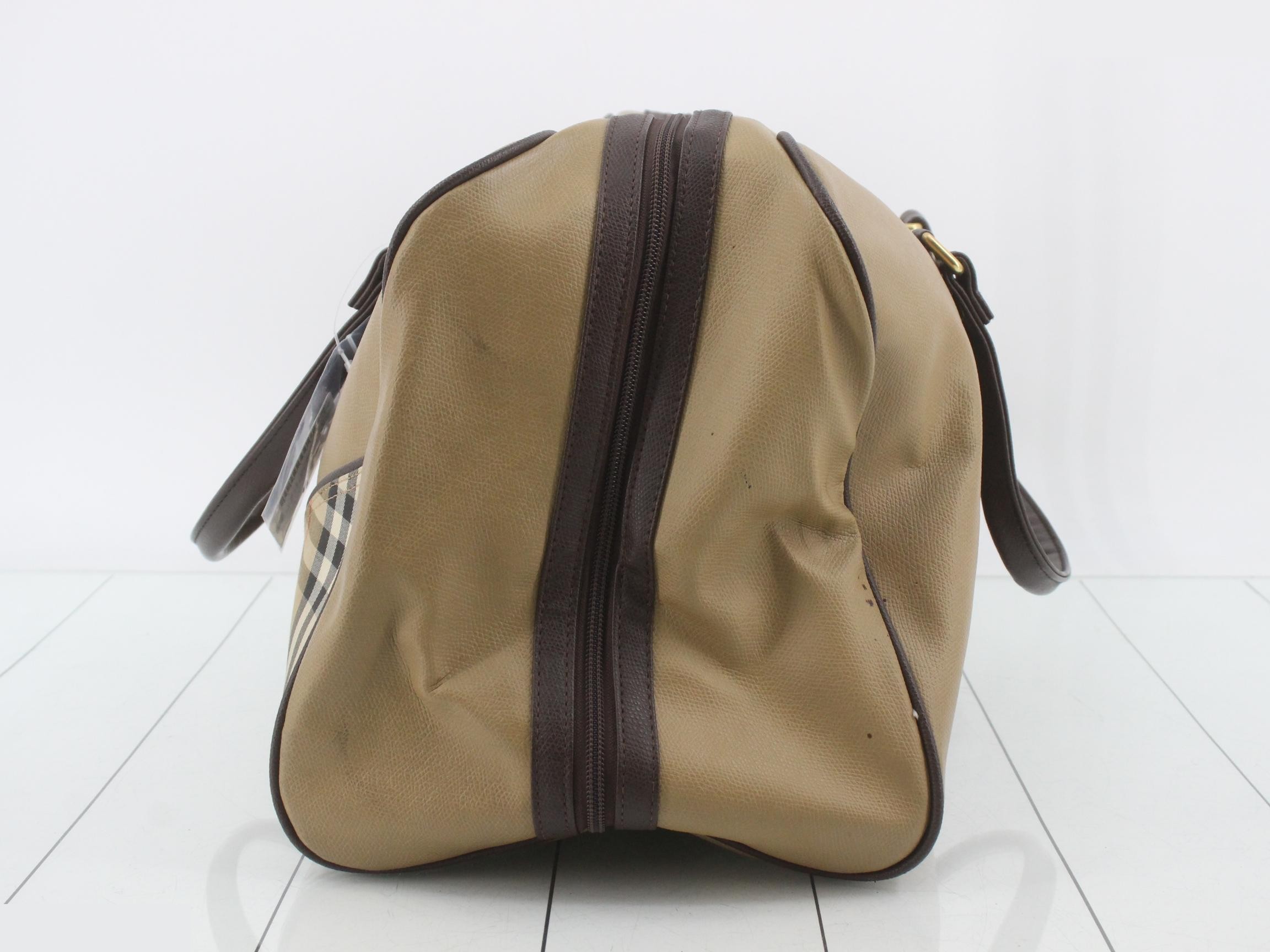 check pattern Boston bag — view 3