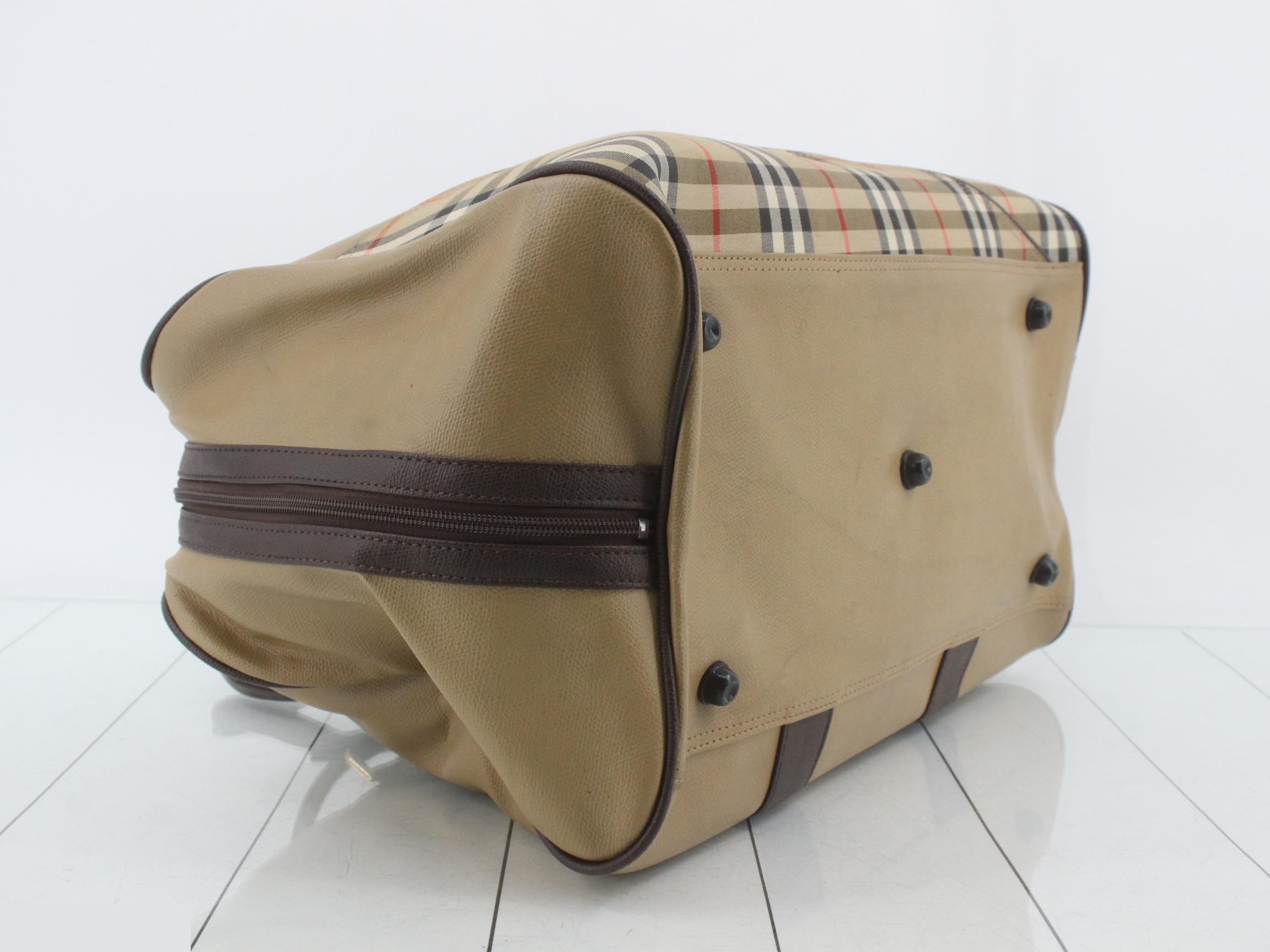 check pattern Boston bag — view 5