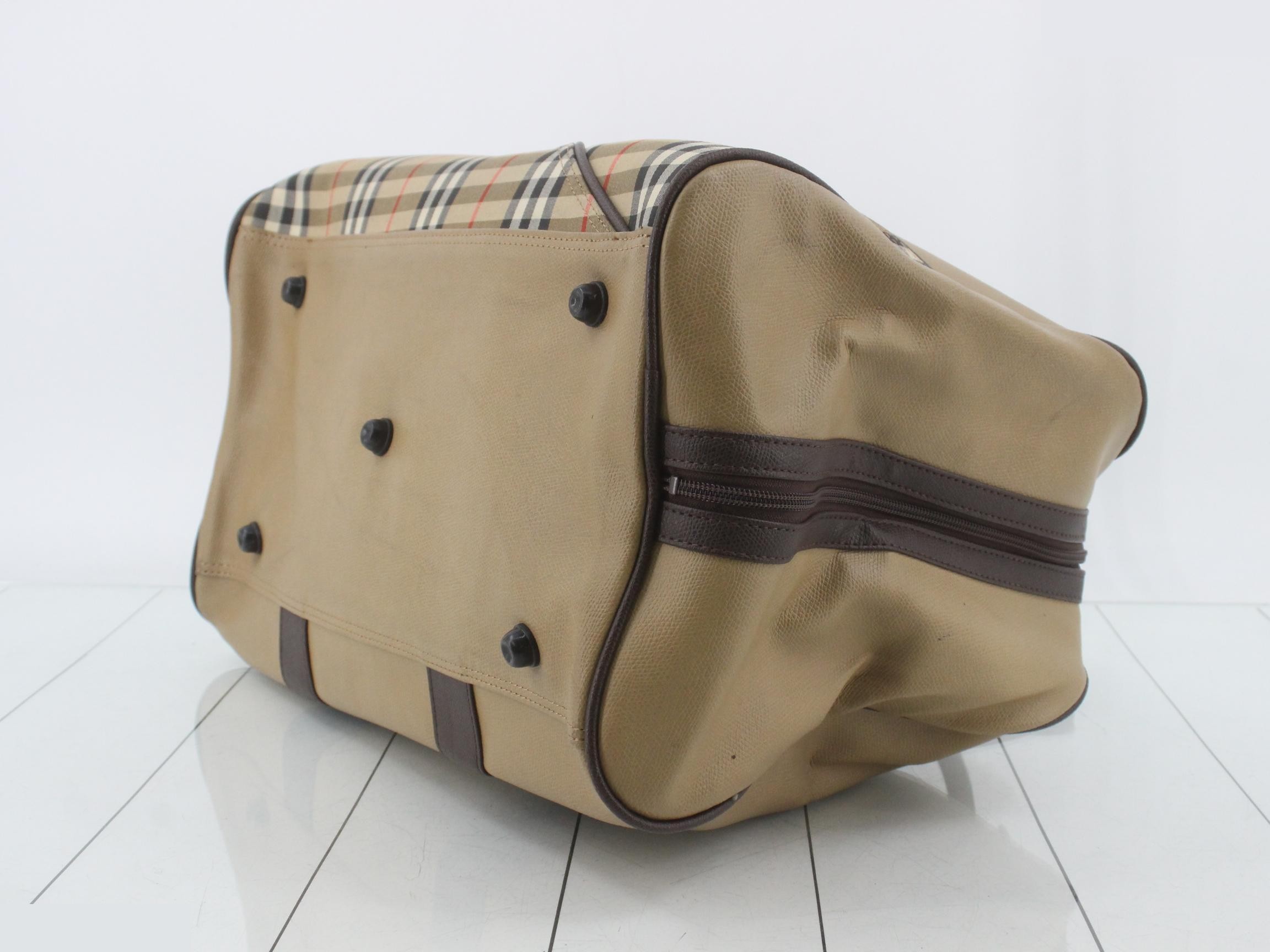 check pattern Boston bag — view 6