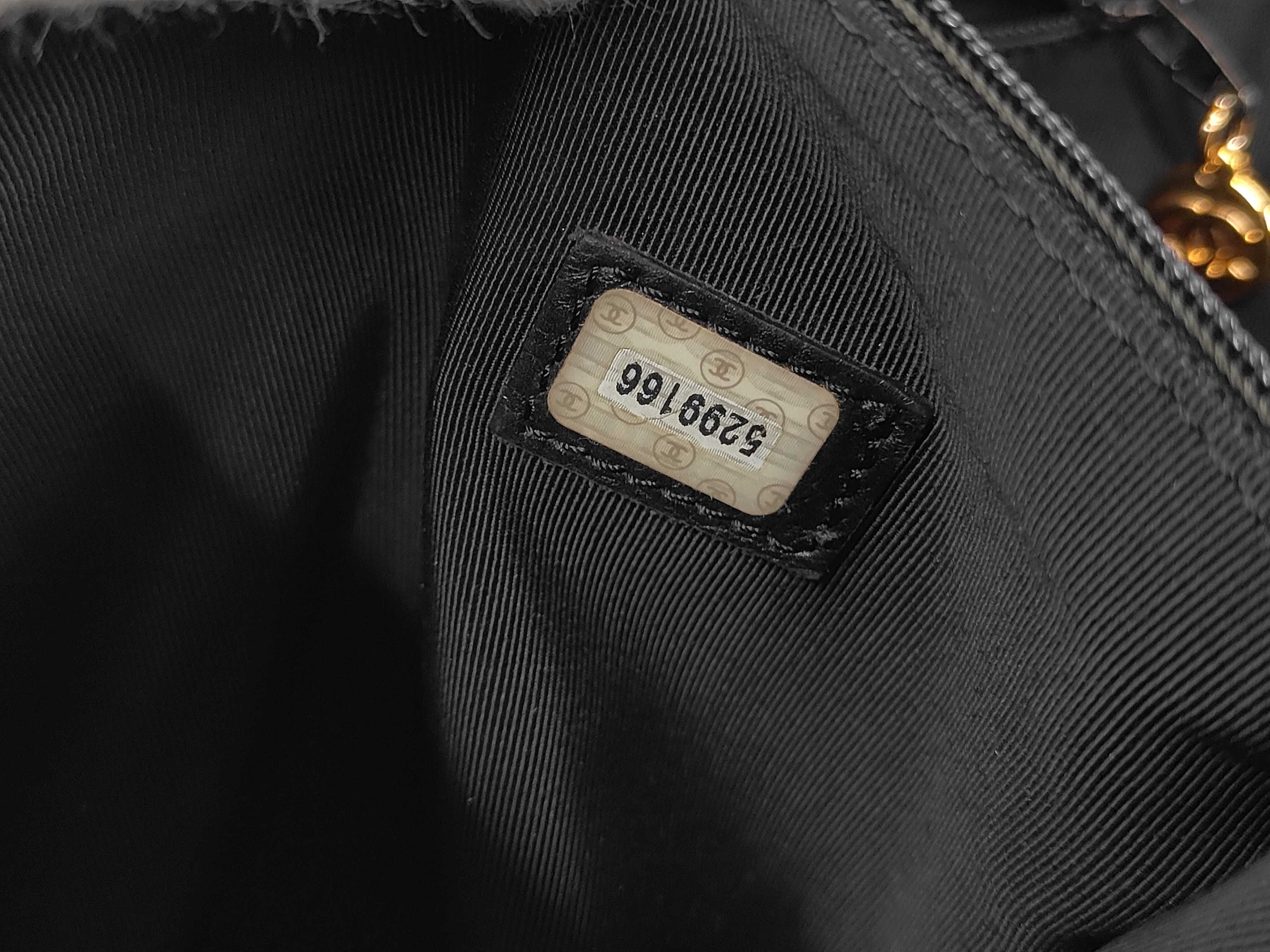 Chain Shoulder Caviar Skin Black No. 5 Bag — view 12
