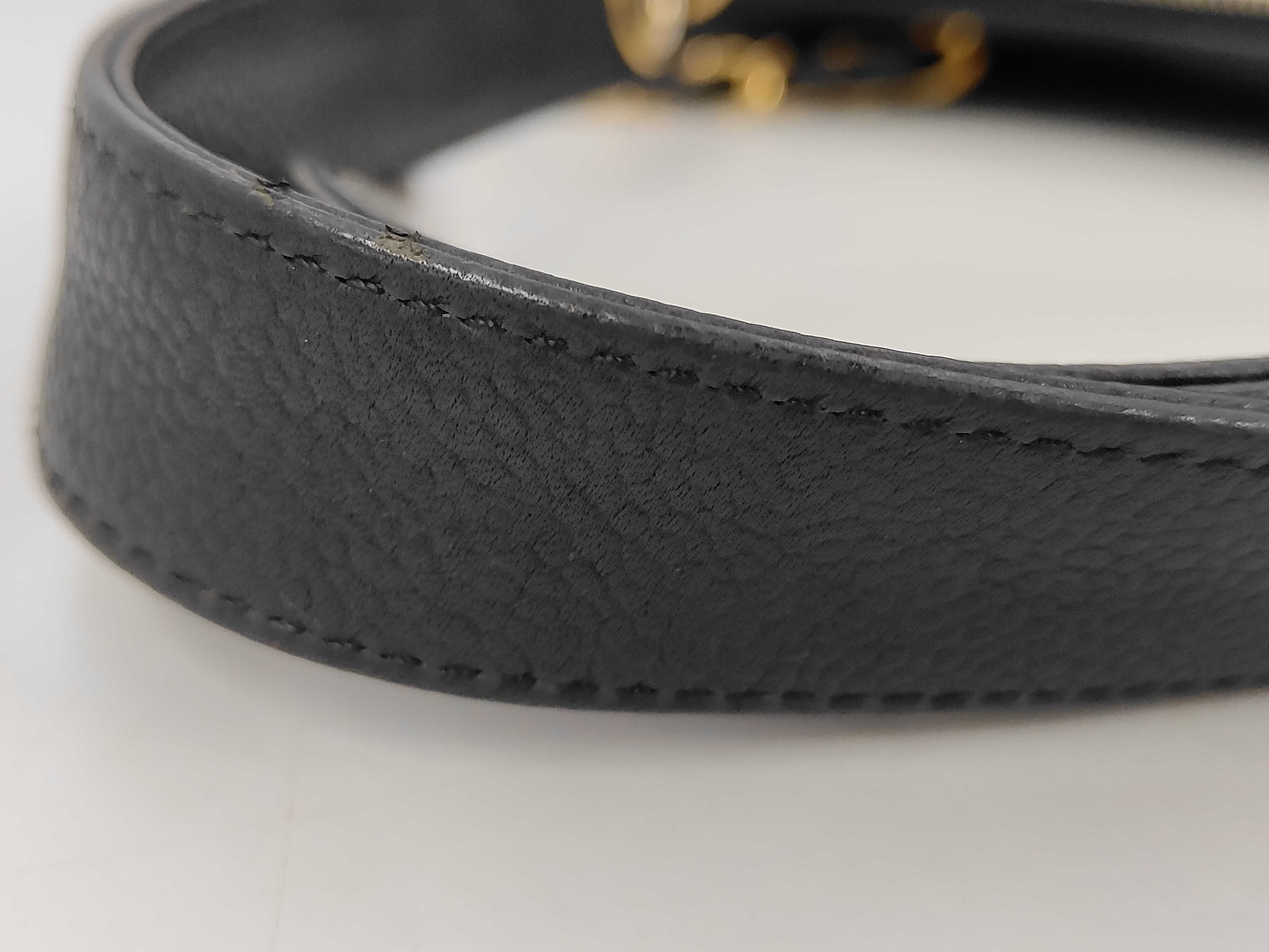 Chain Shoulder Caviar Skin Black No. 5 Bag — view 7
