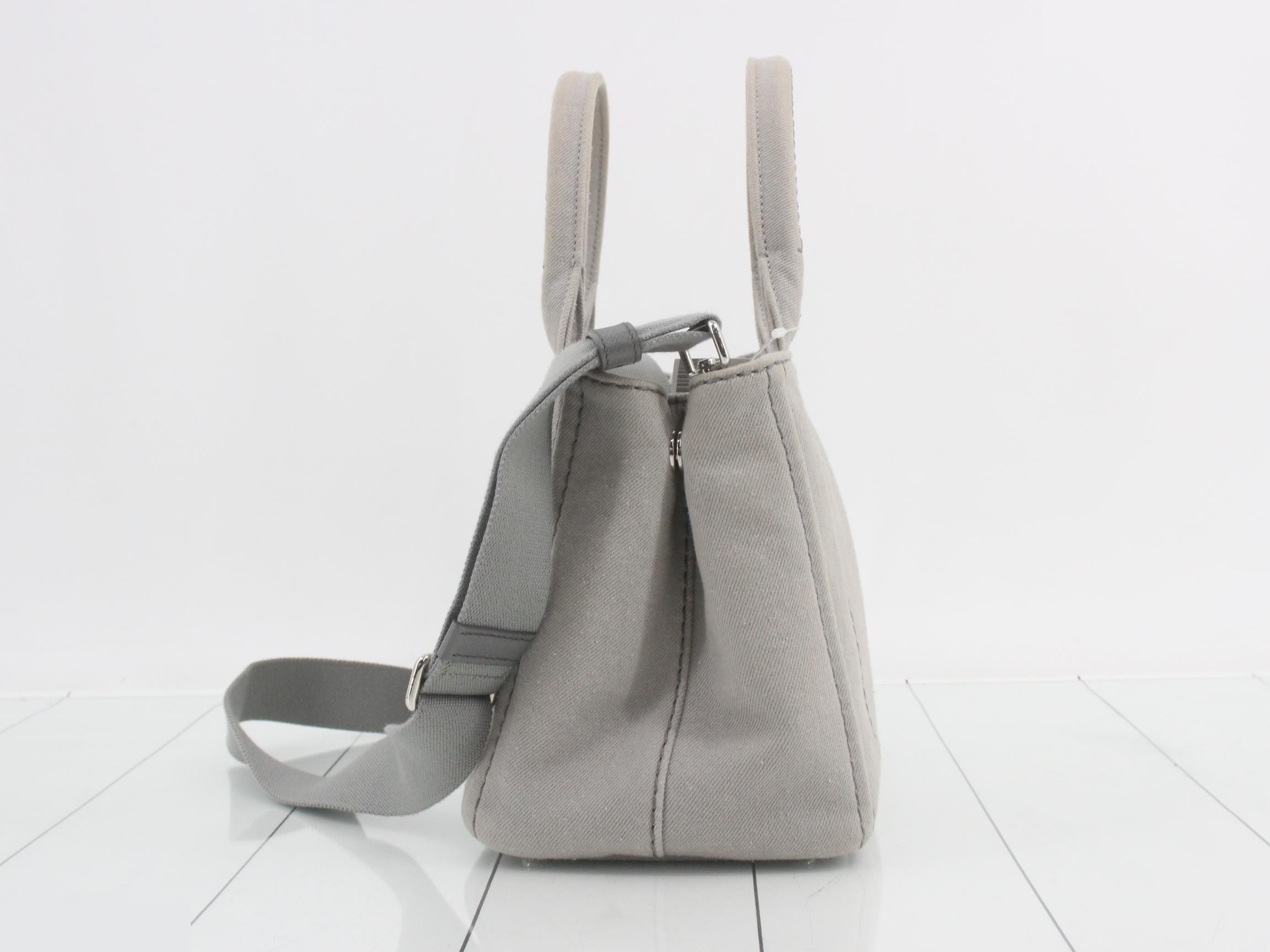 Canapa Tote Bag, Gray, 180 — view 3