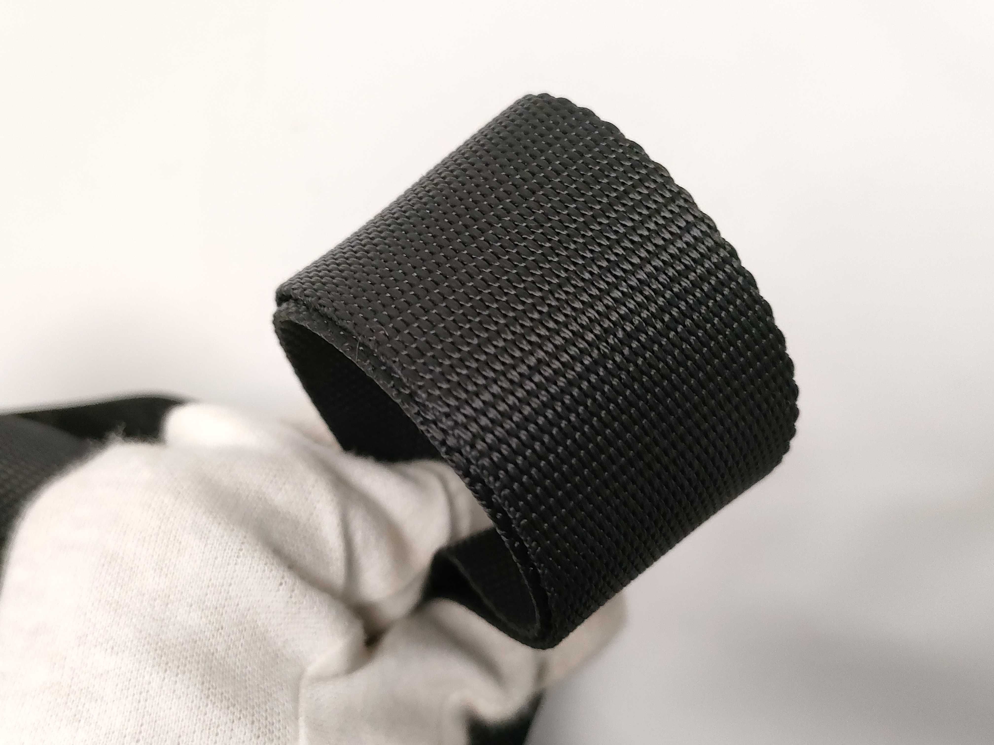 Nylon Shoulder Bag, Black — view 4