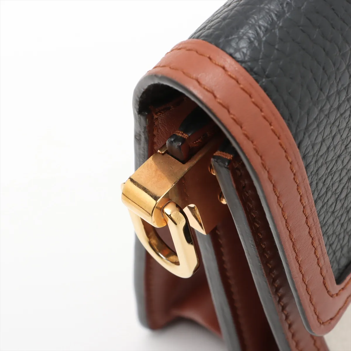 LV Logo Dauphine MINI M55073 GI1159 Brown RFID reaction available — view 13