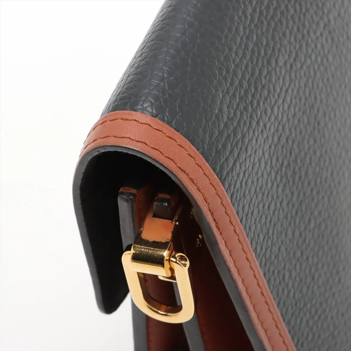 LV Logo Dauphine MINI M55073 GI1159 Brown RFID reaction available — view 15