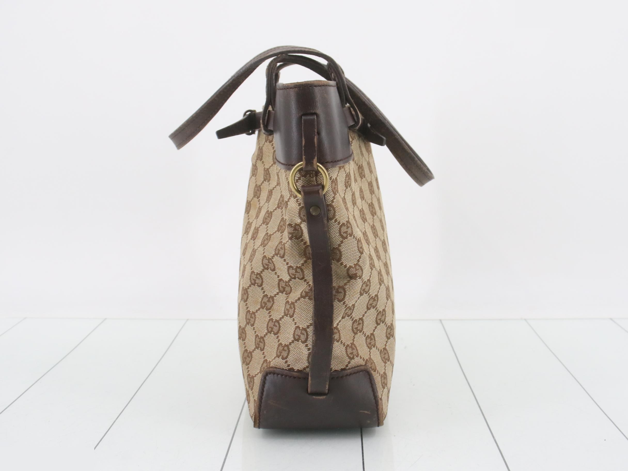 GG Canvas Handbag — view 3