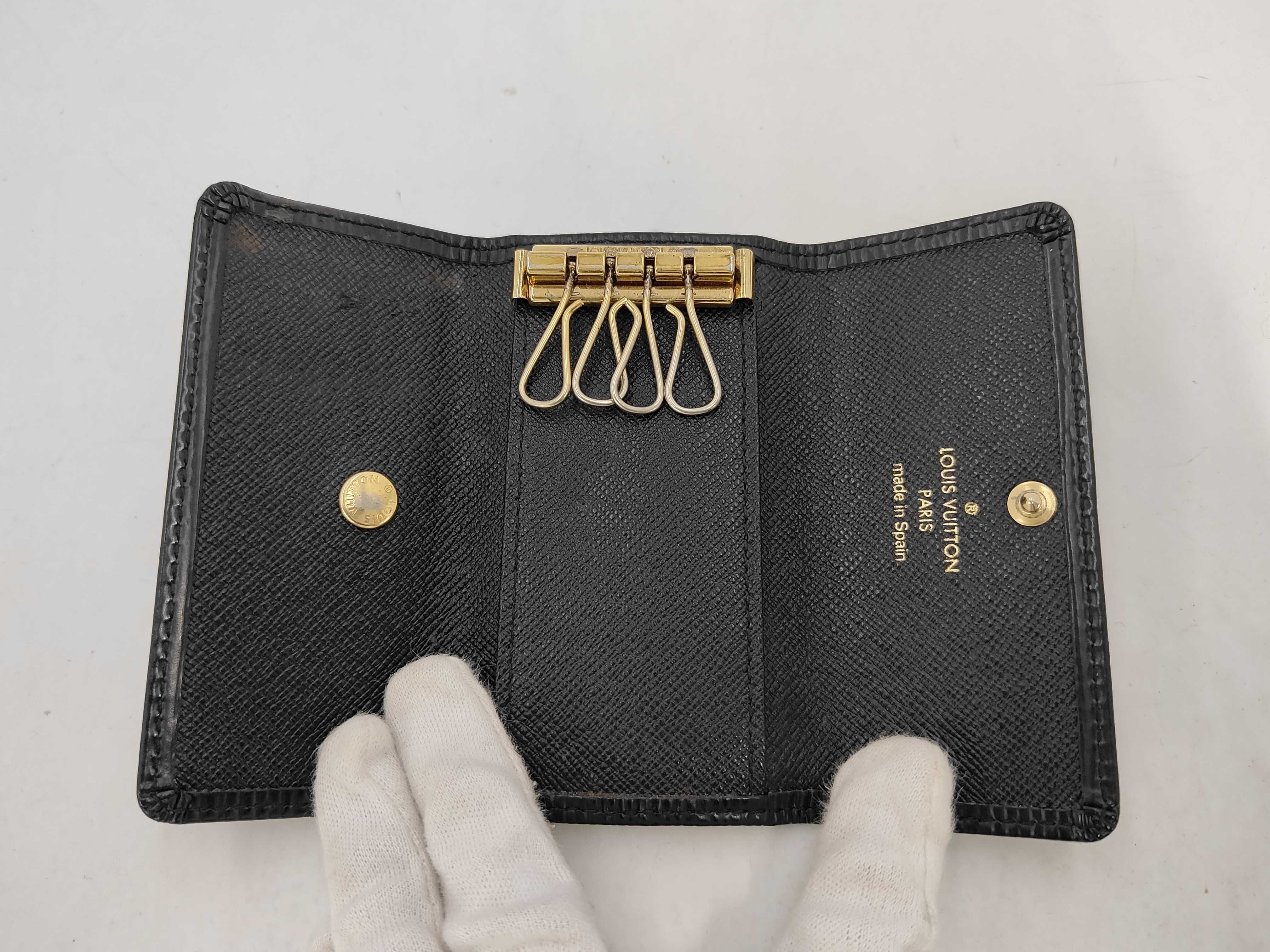 Epi Multicles 4 Epi Noir Key Case — view 7