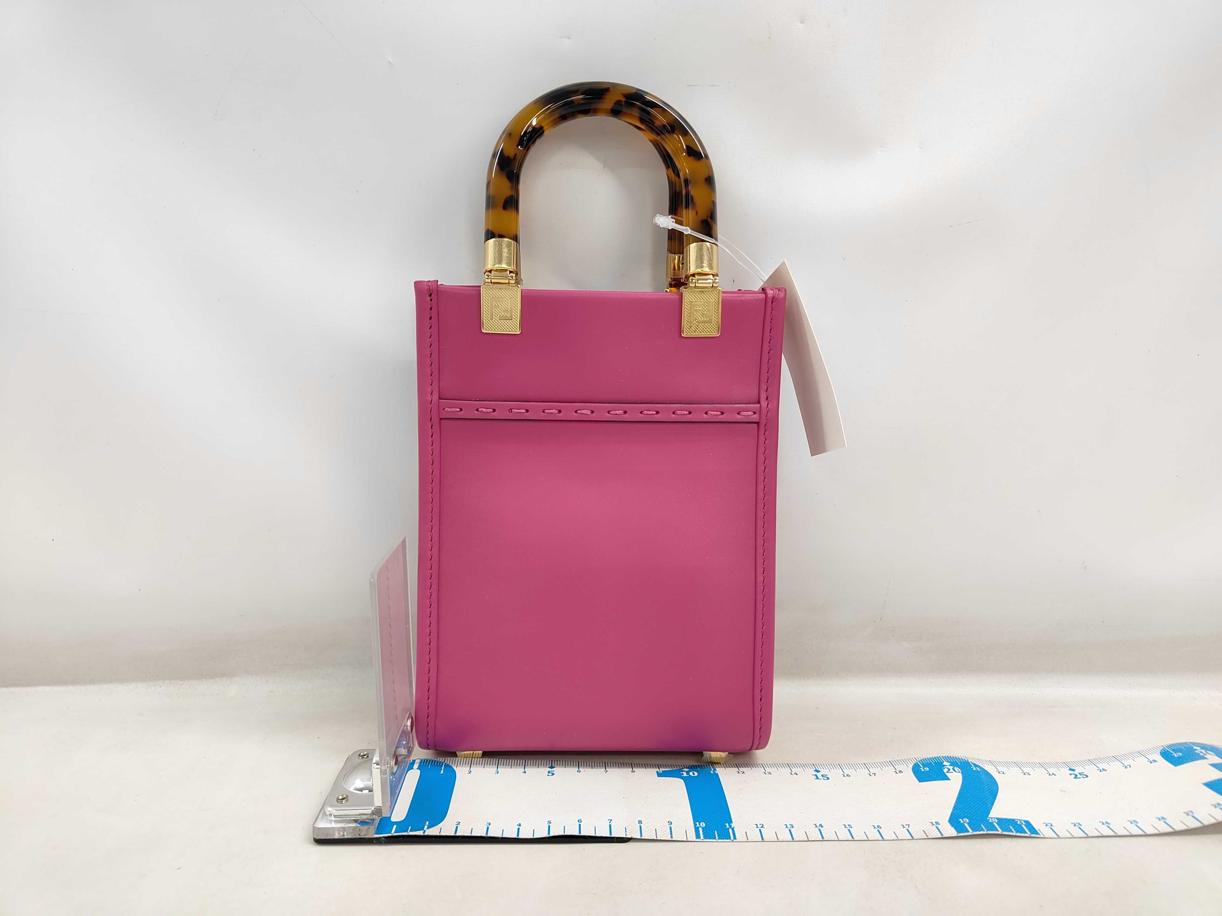 Sunshine Shopper Mini Pink Handbag — view 2