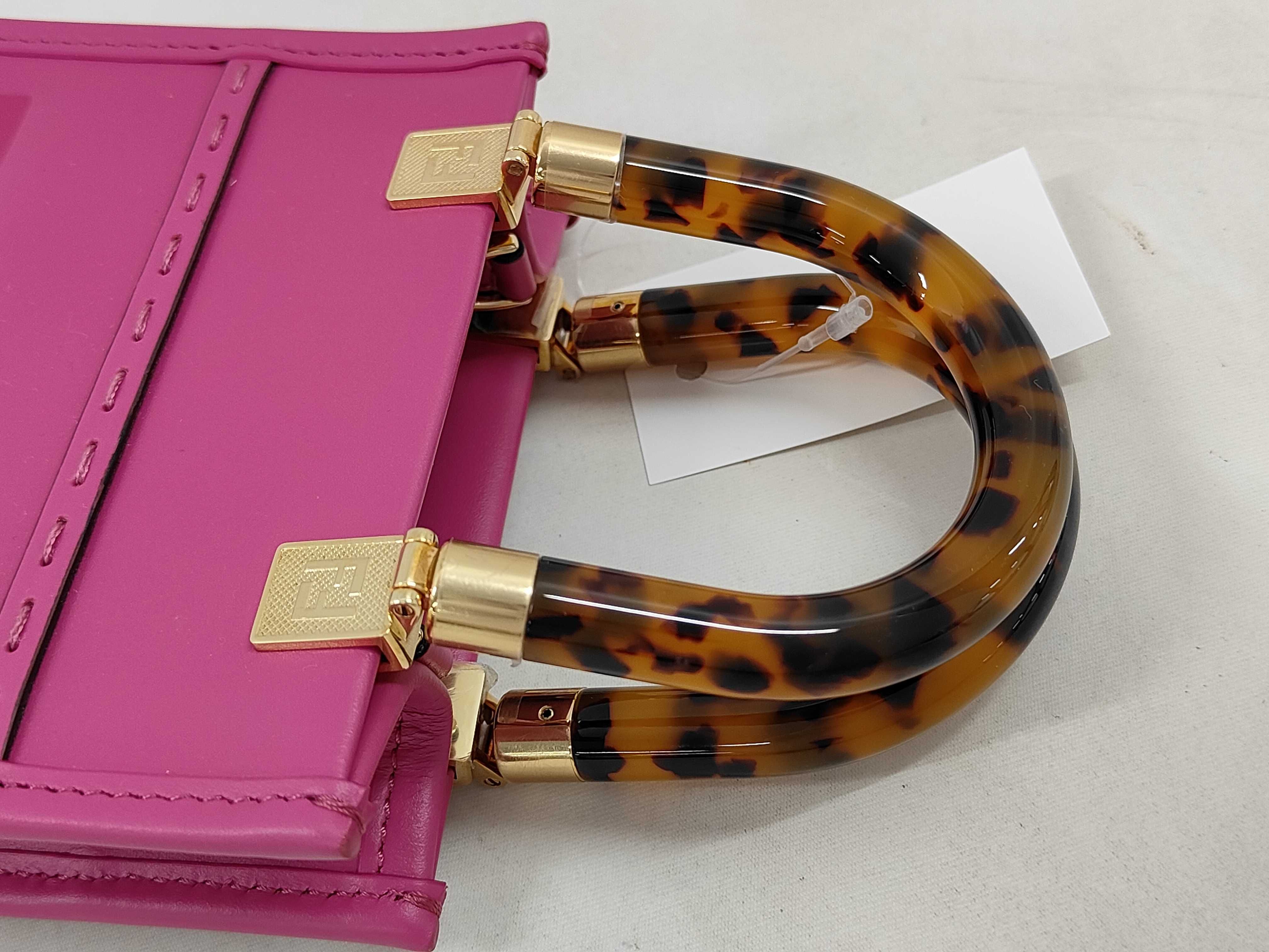 Sunshine Shopper Mini Pink Handbag — view 6