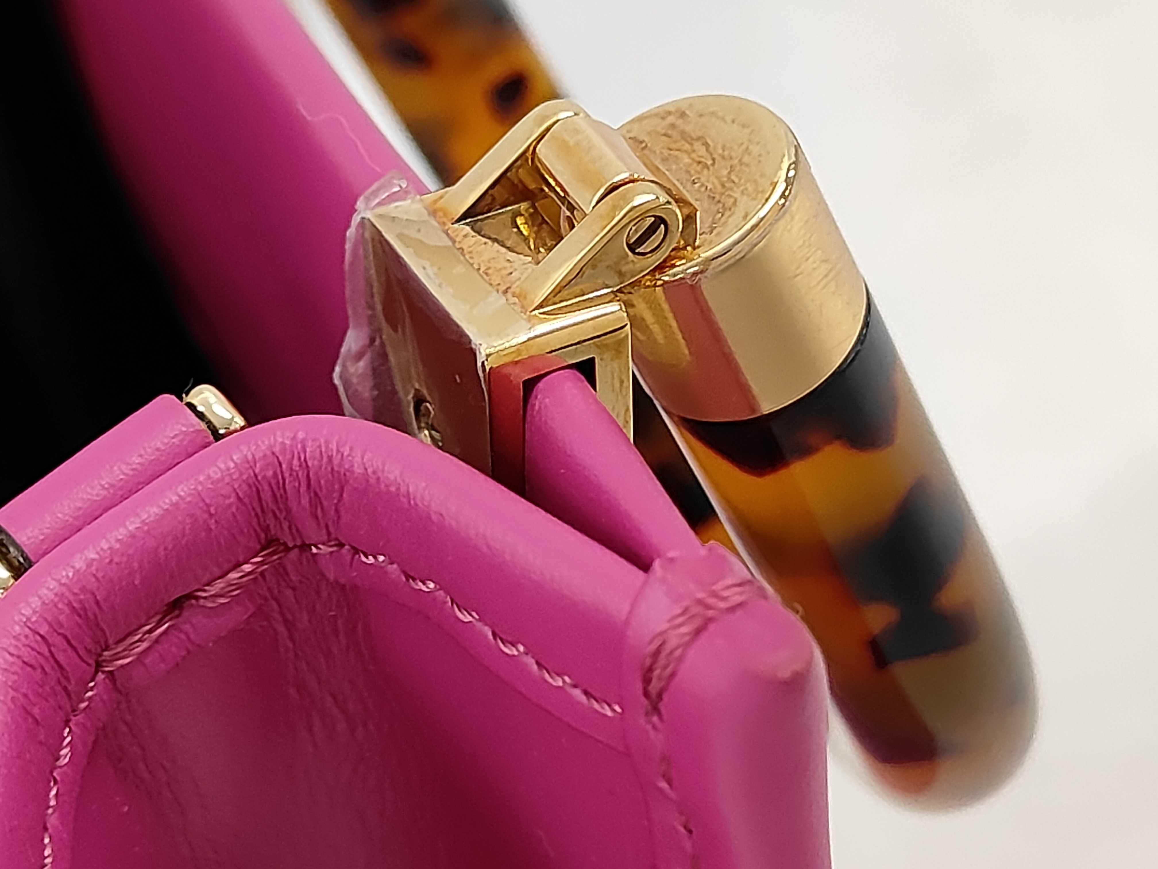 Sunshine Shopper Mini Pink Handbag — view 8