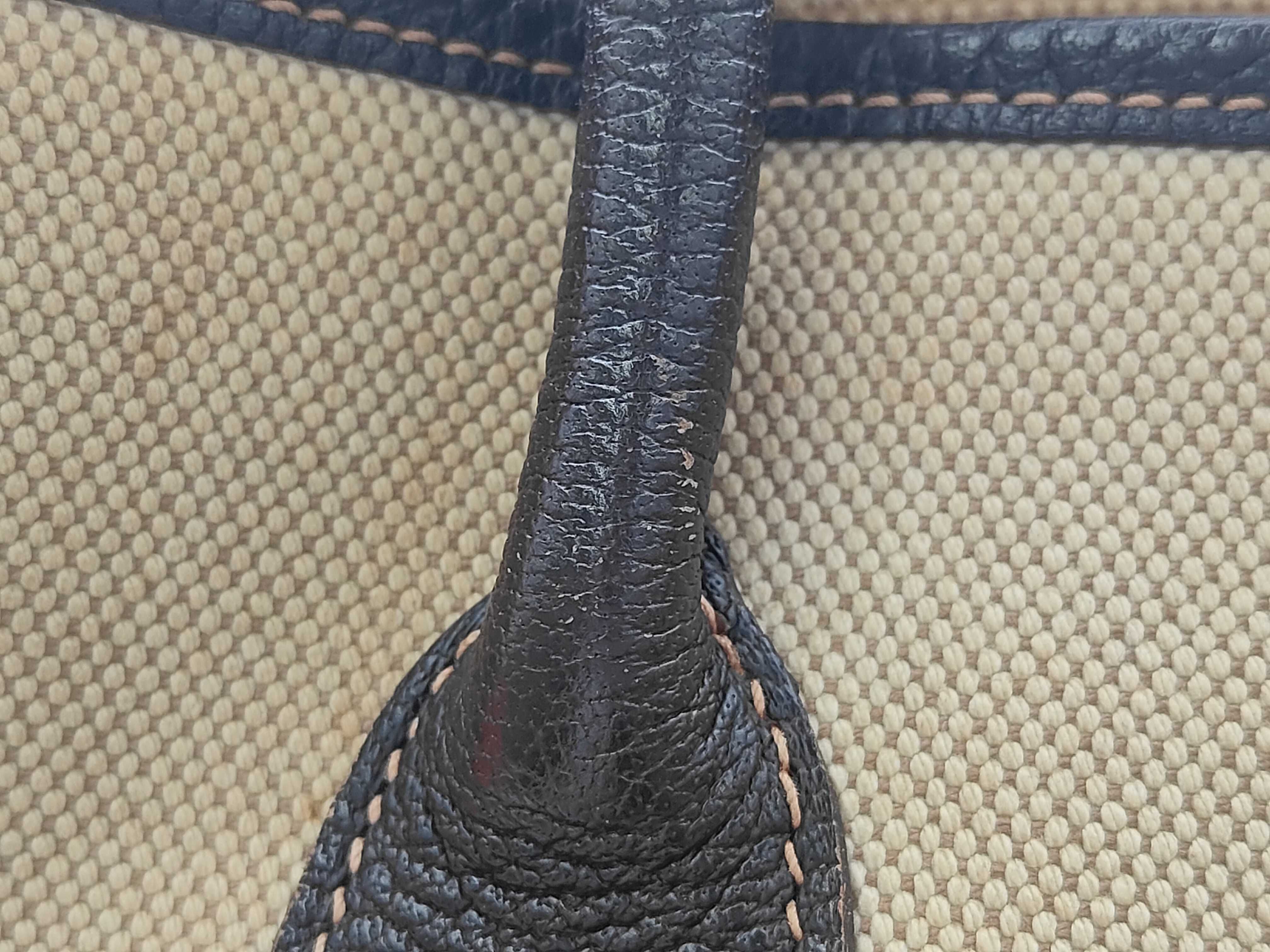 Garden Party 36 PM Toile H x Buffle Beige x Marron Silver Hardware H: 2004 Handbag — view 15