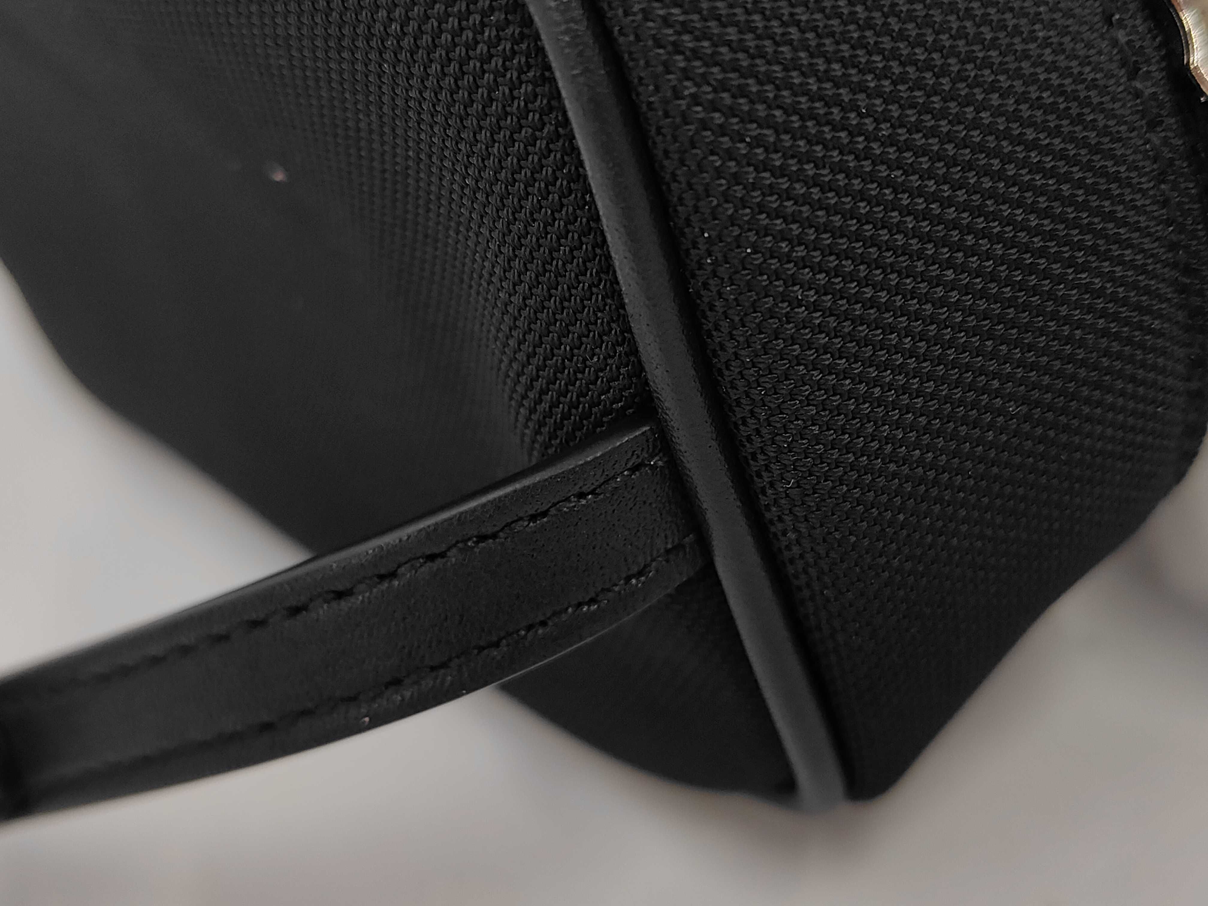 Vanity Bag, Nylon, Black, A00231, Clutch Bag — view 7