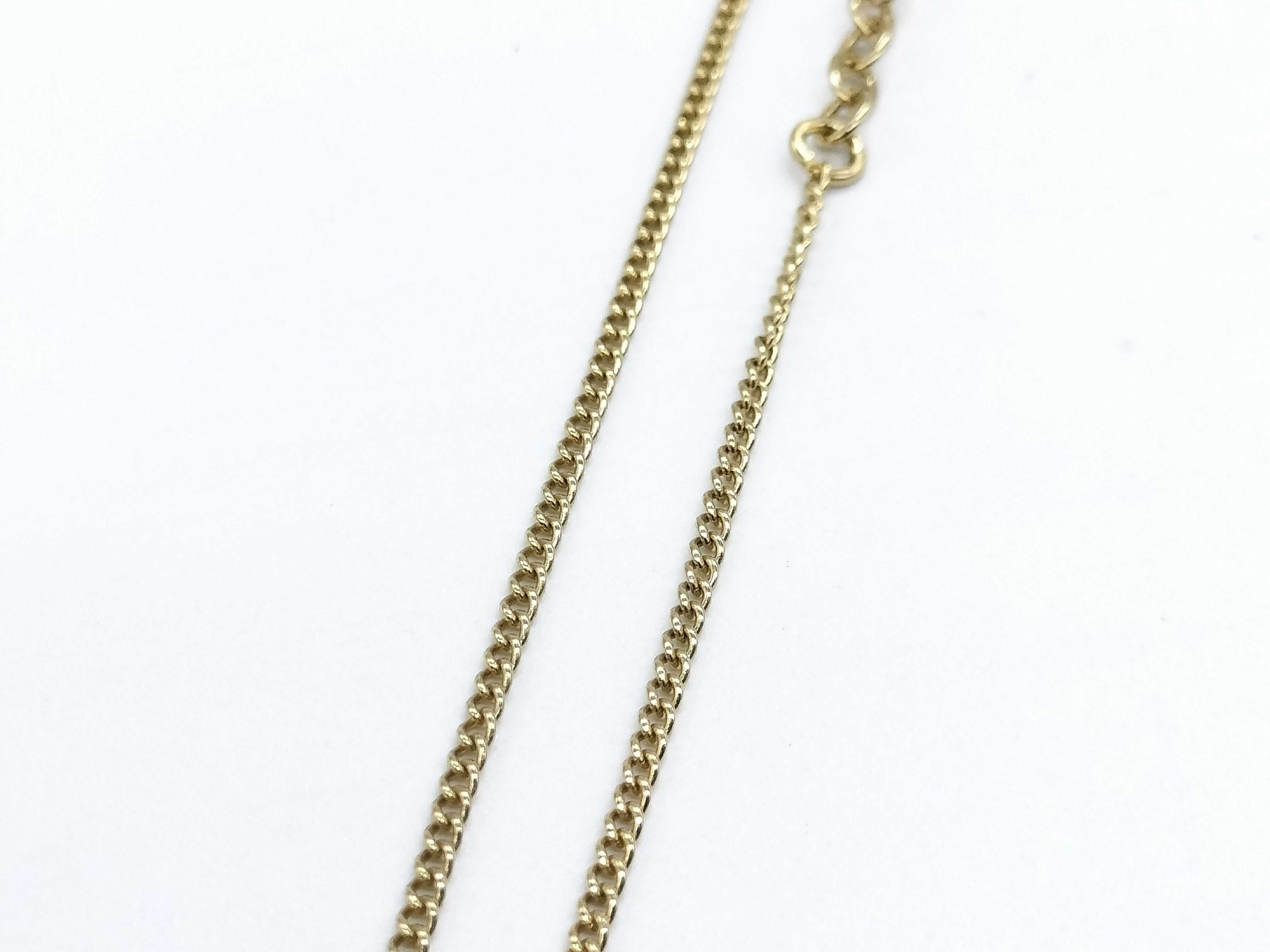 CD Logo Necklace Oval Necklace — view 6