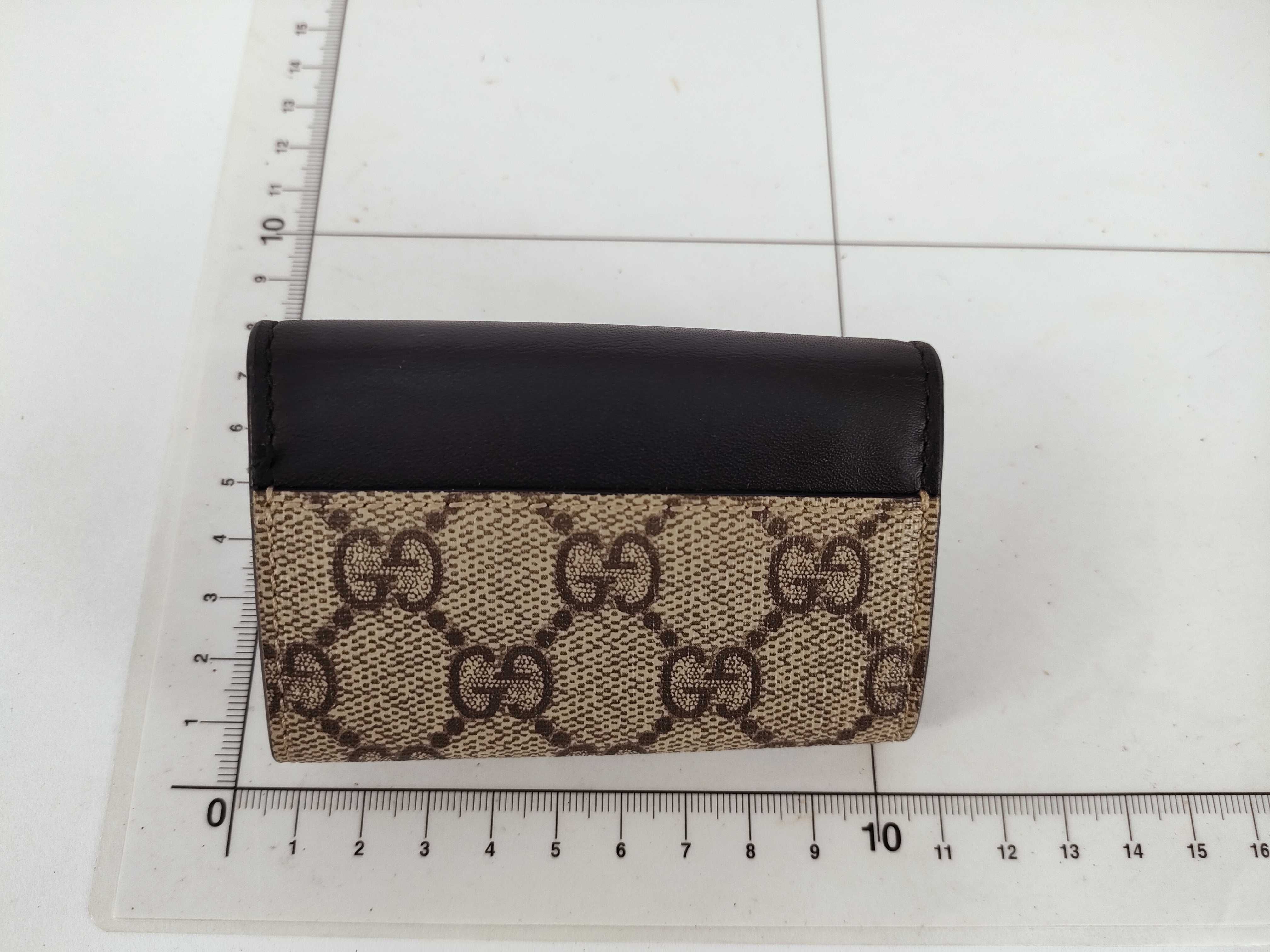 GG canvas key case/key chain — view 2