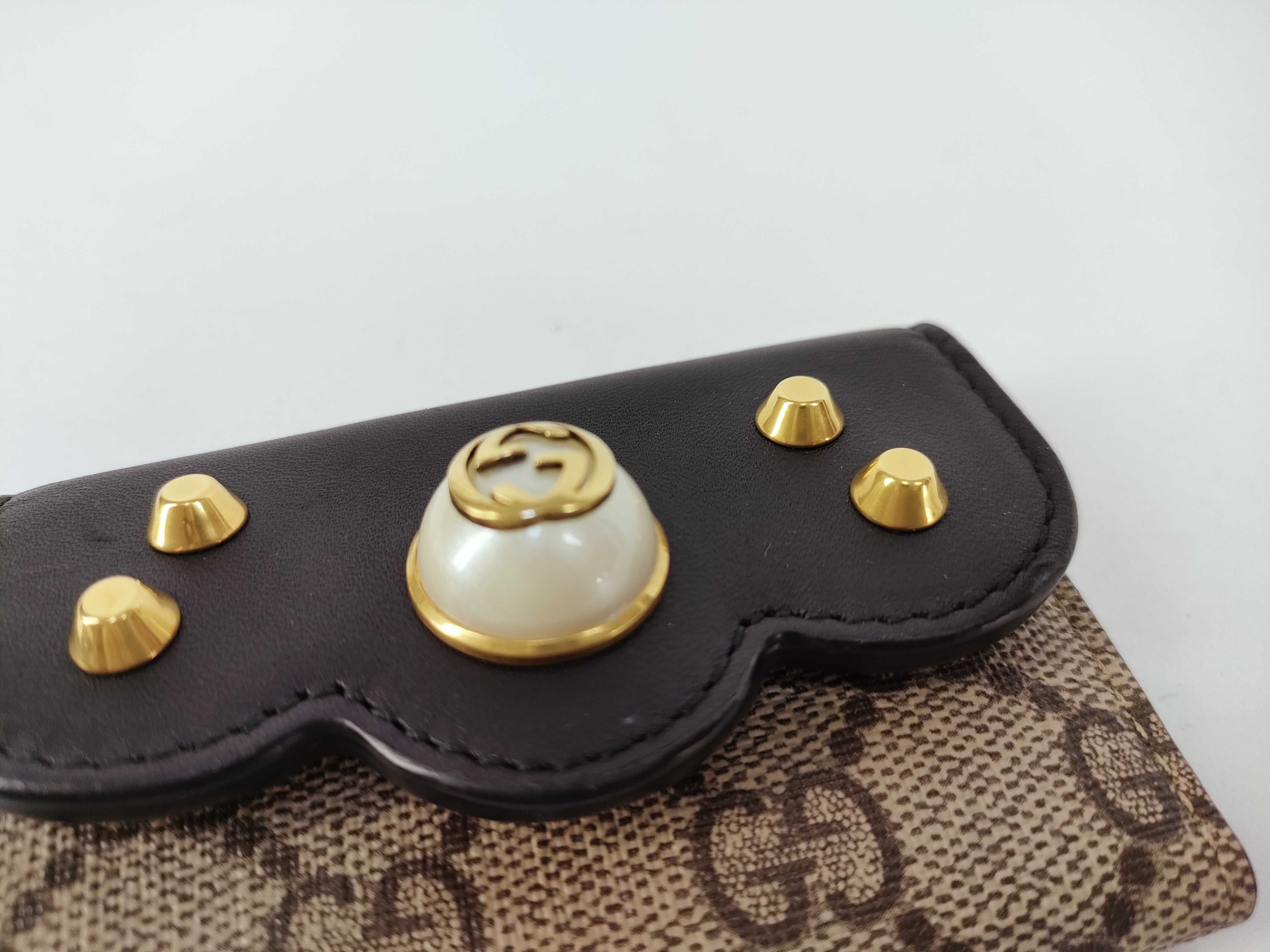 GG canvas key case/key chain — view 6