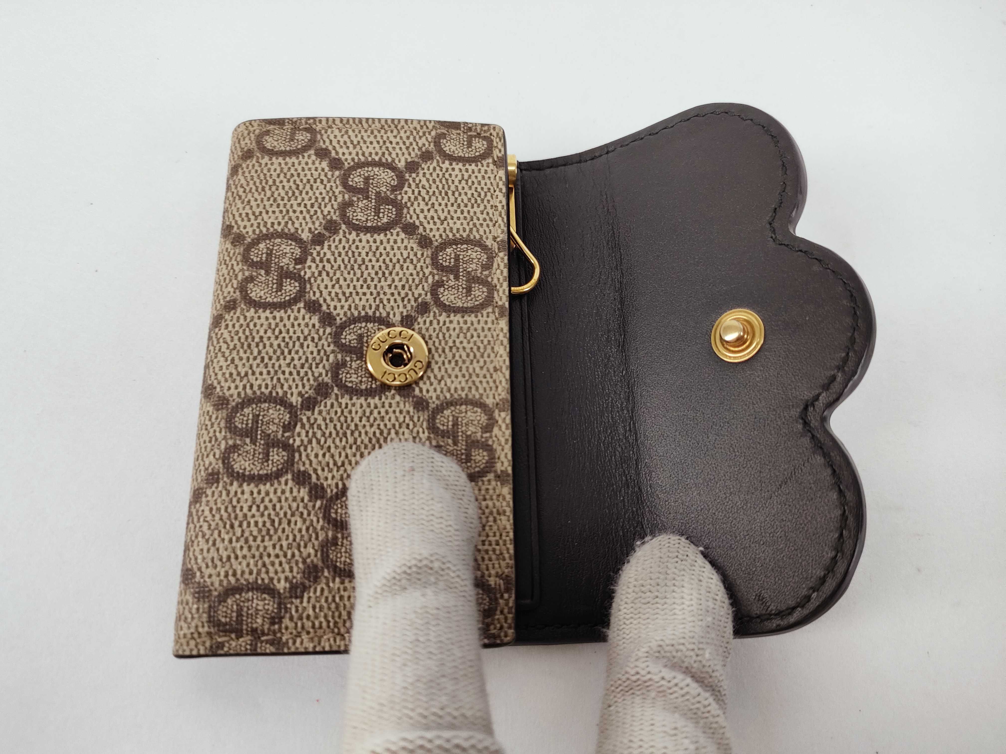 GG canvas key case/key chain — view 7