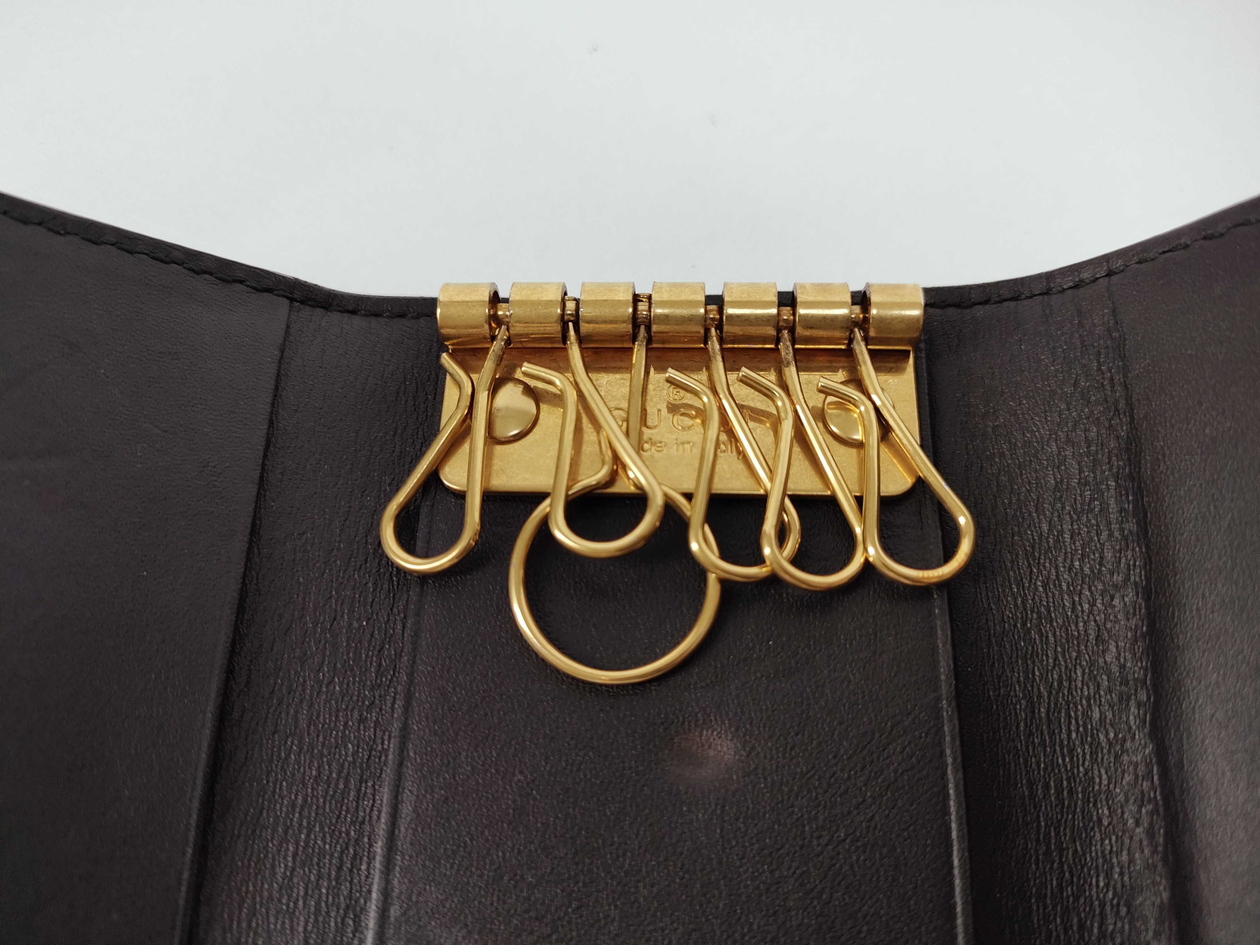 GG canvas key case/key chain — view 10