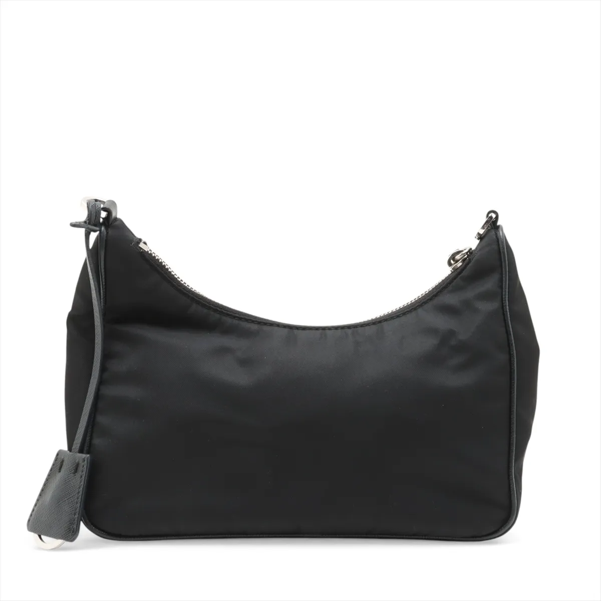 Tessuto Nylon x Leather 2WAY Shoulder Bag Black — view 2