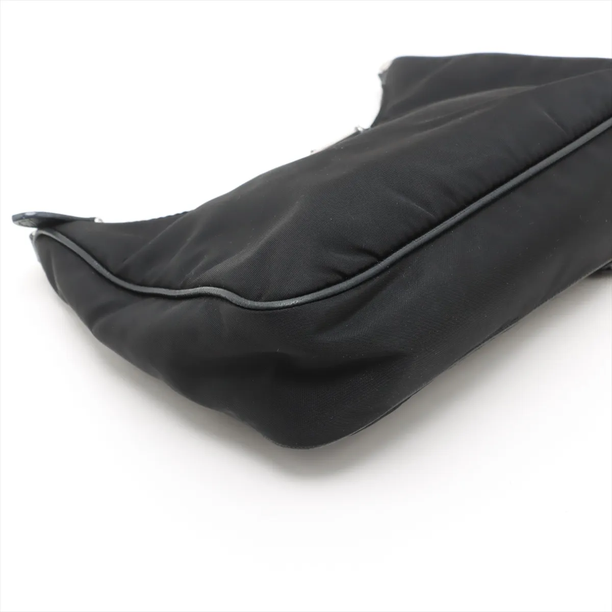 Tessuto Nylon x Leather 2WAY Shoulder Bag Black — view 4