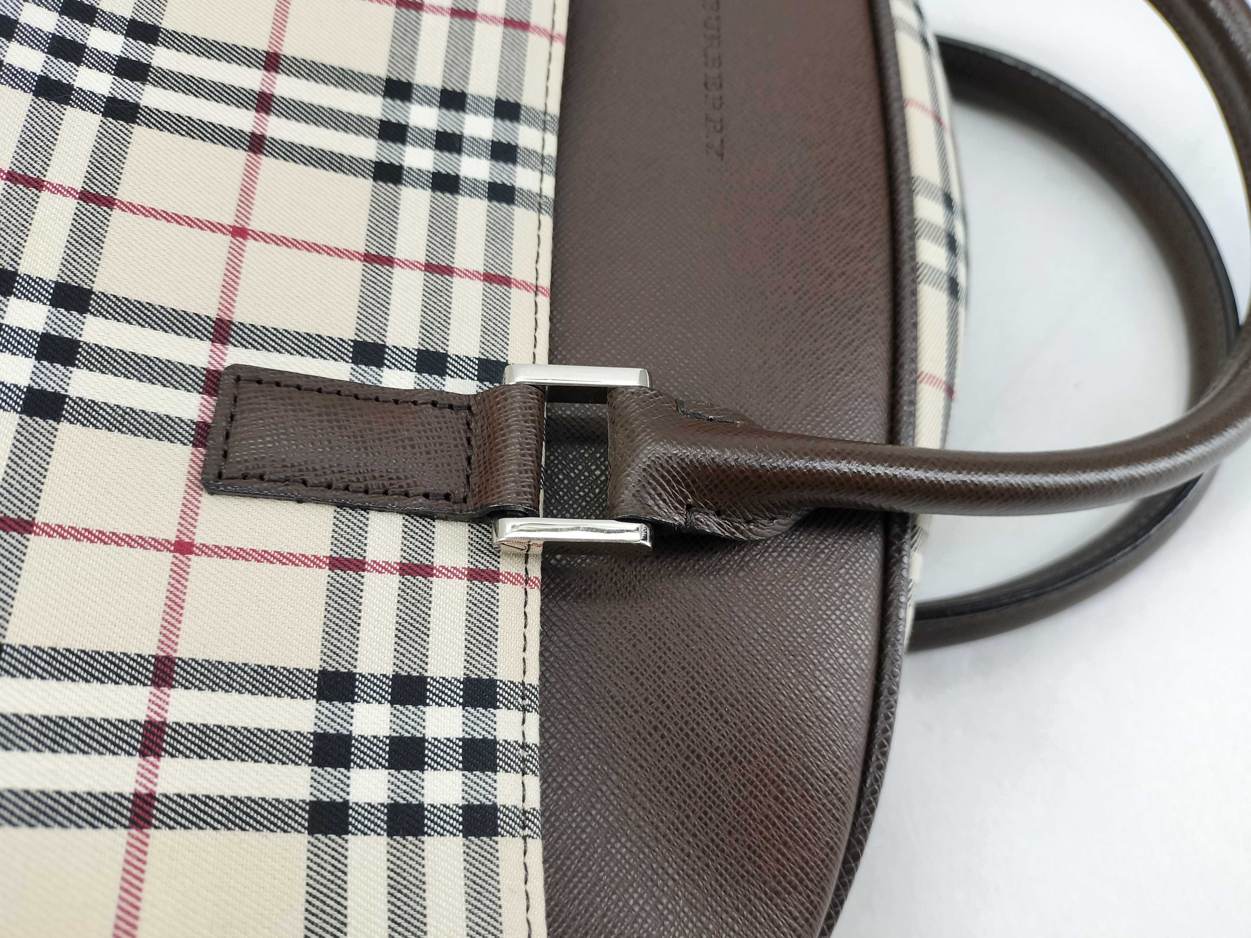 Nova Check Boston Bag (Excellent Condition) — view 6