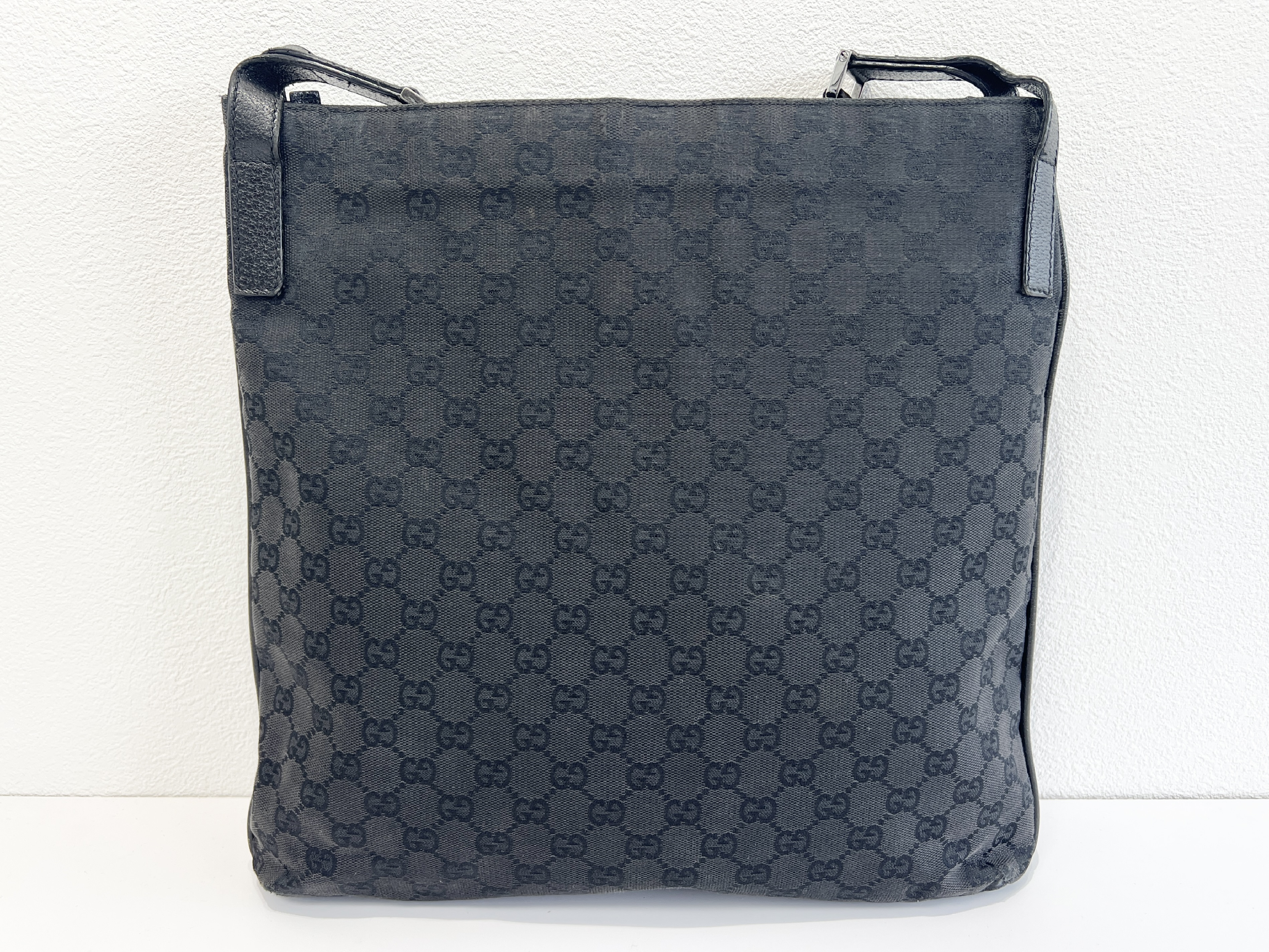 GG Canvas Leather One Shoulder Bag — view 2