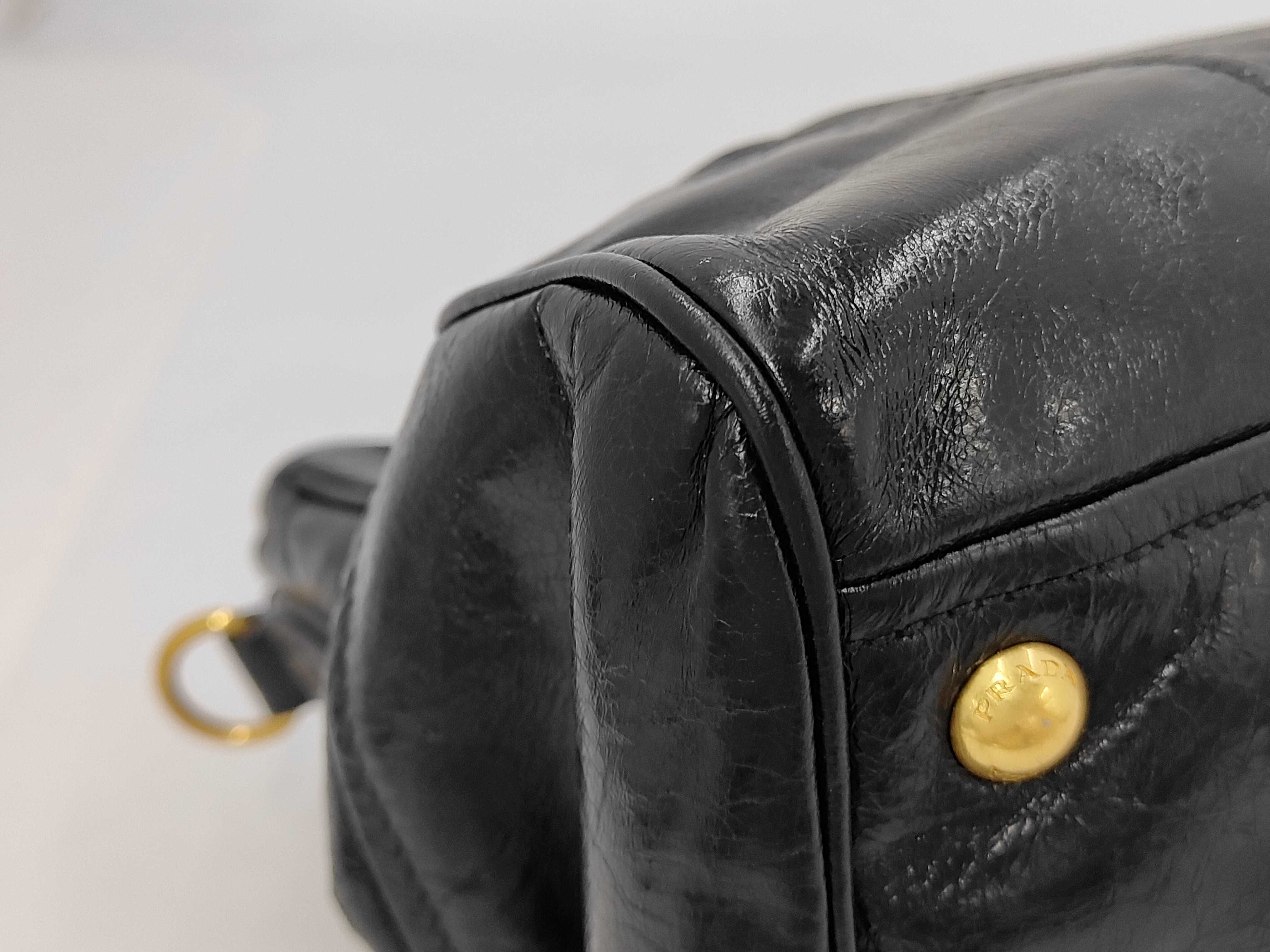 Vitello Shine Tote Shoulder Bag 2-Way Handbag — view 3