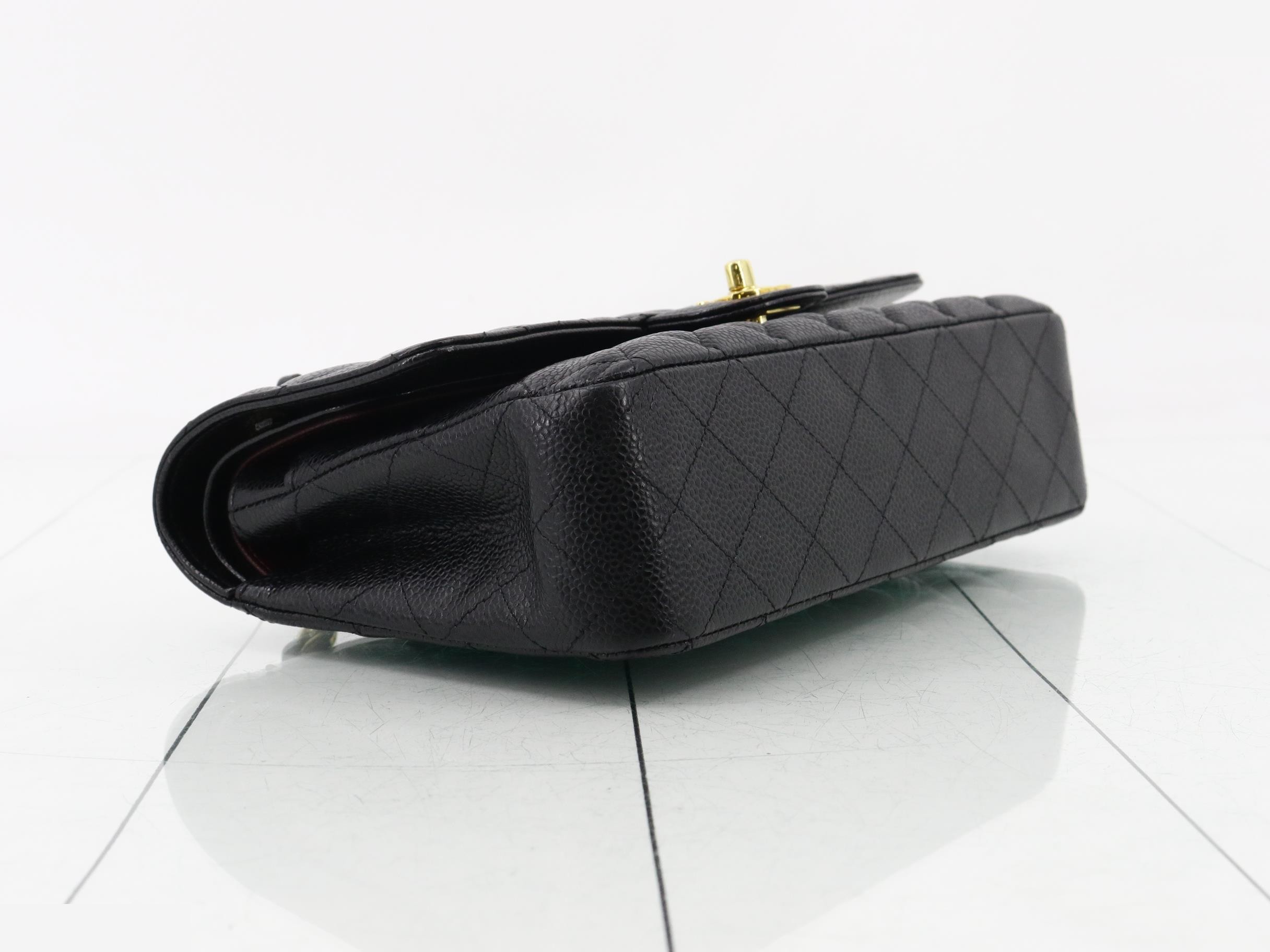Double Flap Caviar Skin — view 5
