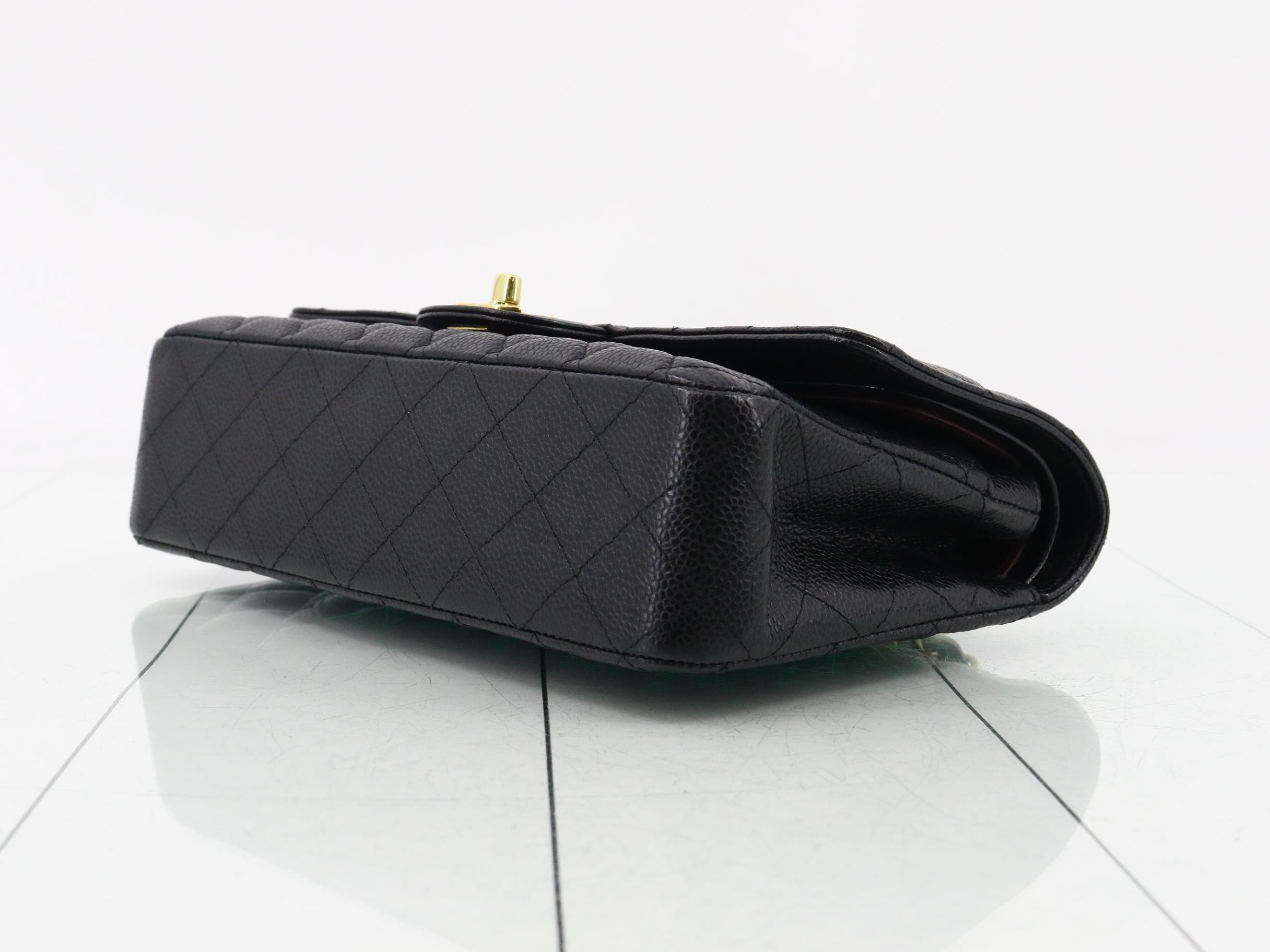 Double Flap Caviar Skin — view 6