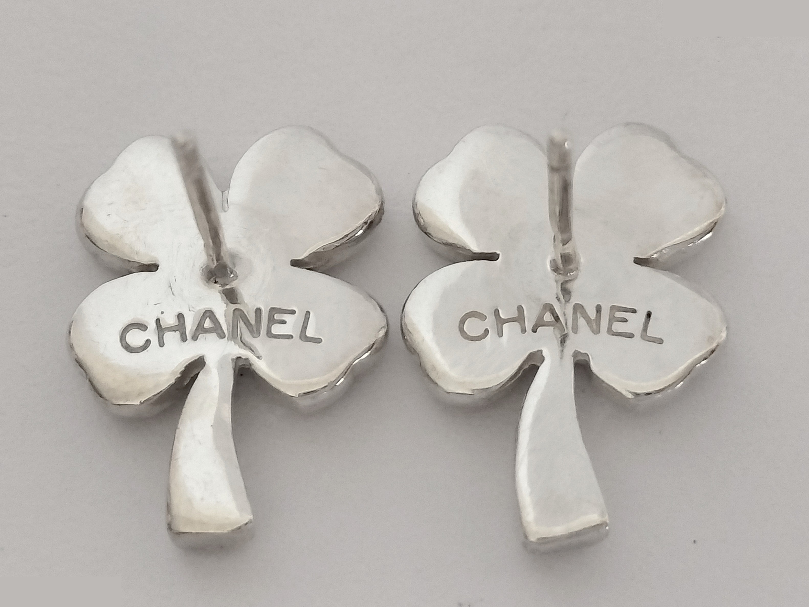 Clover 925/5.7g Silver Earrings — view 2