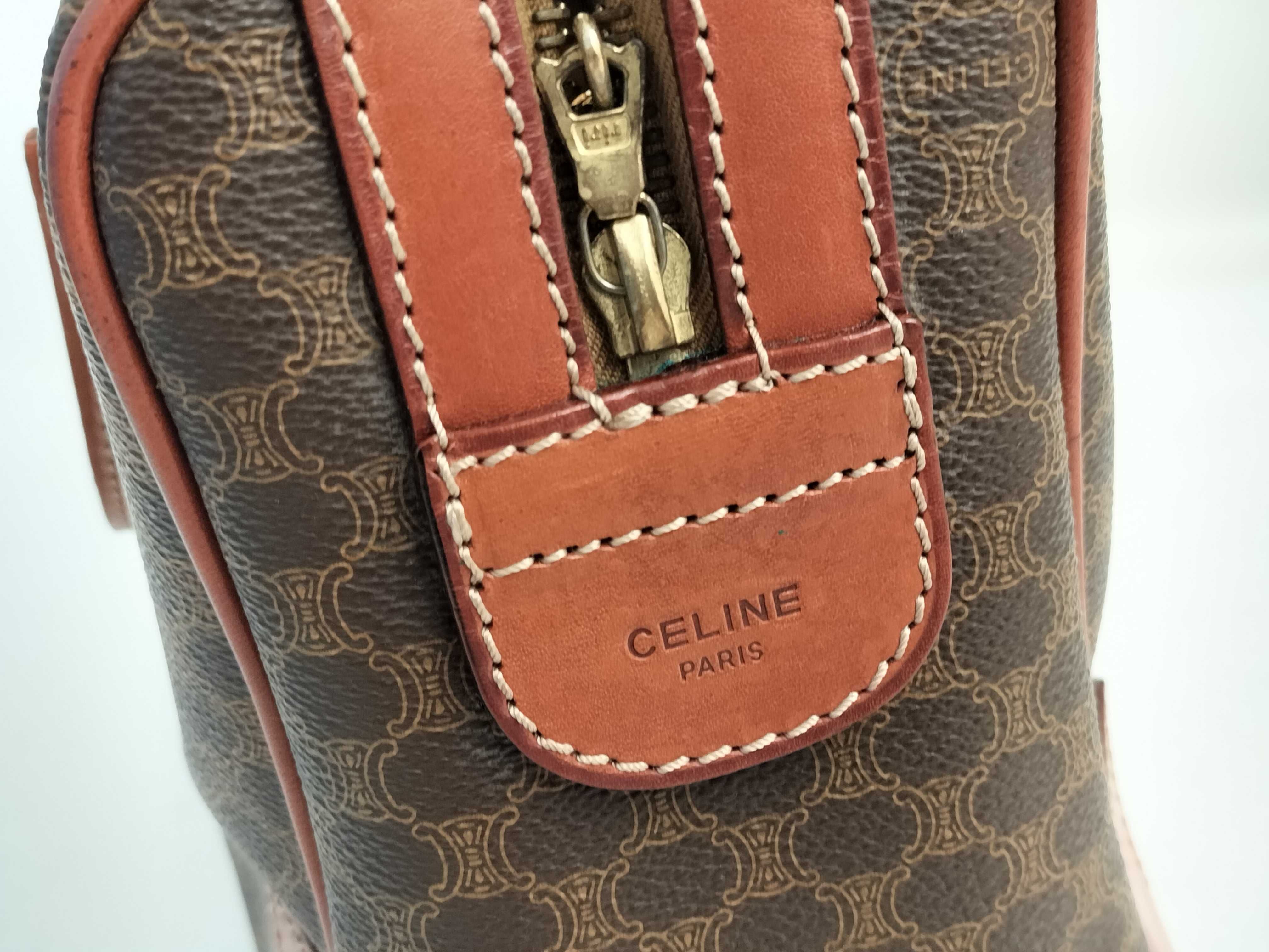 Macadam Mini Boston Bag, Brown Handbag — view 12