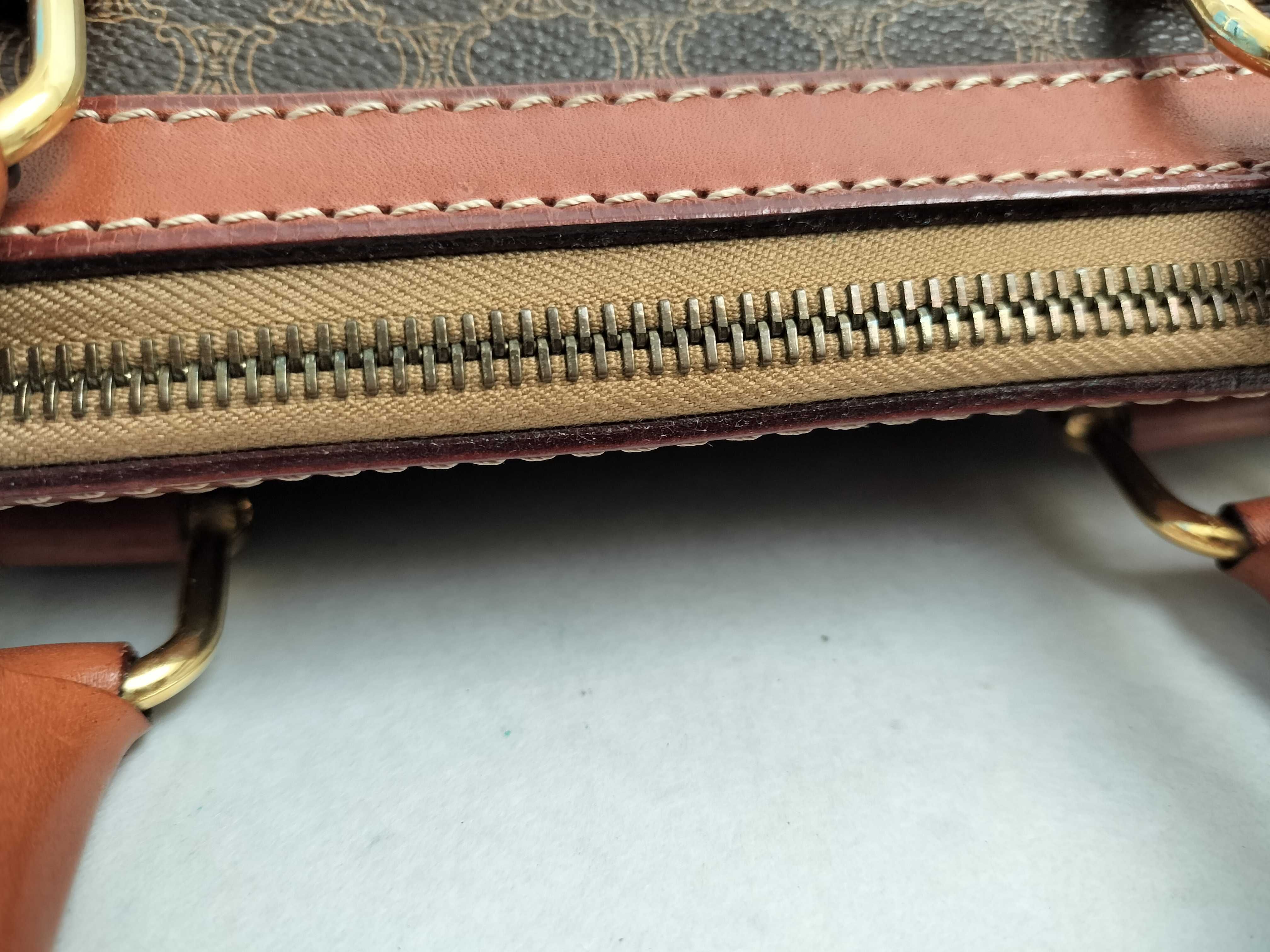 Macadam Mini Boston Bag, Brown Handbag — view 6