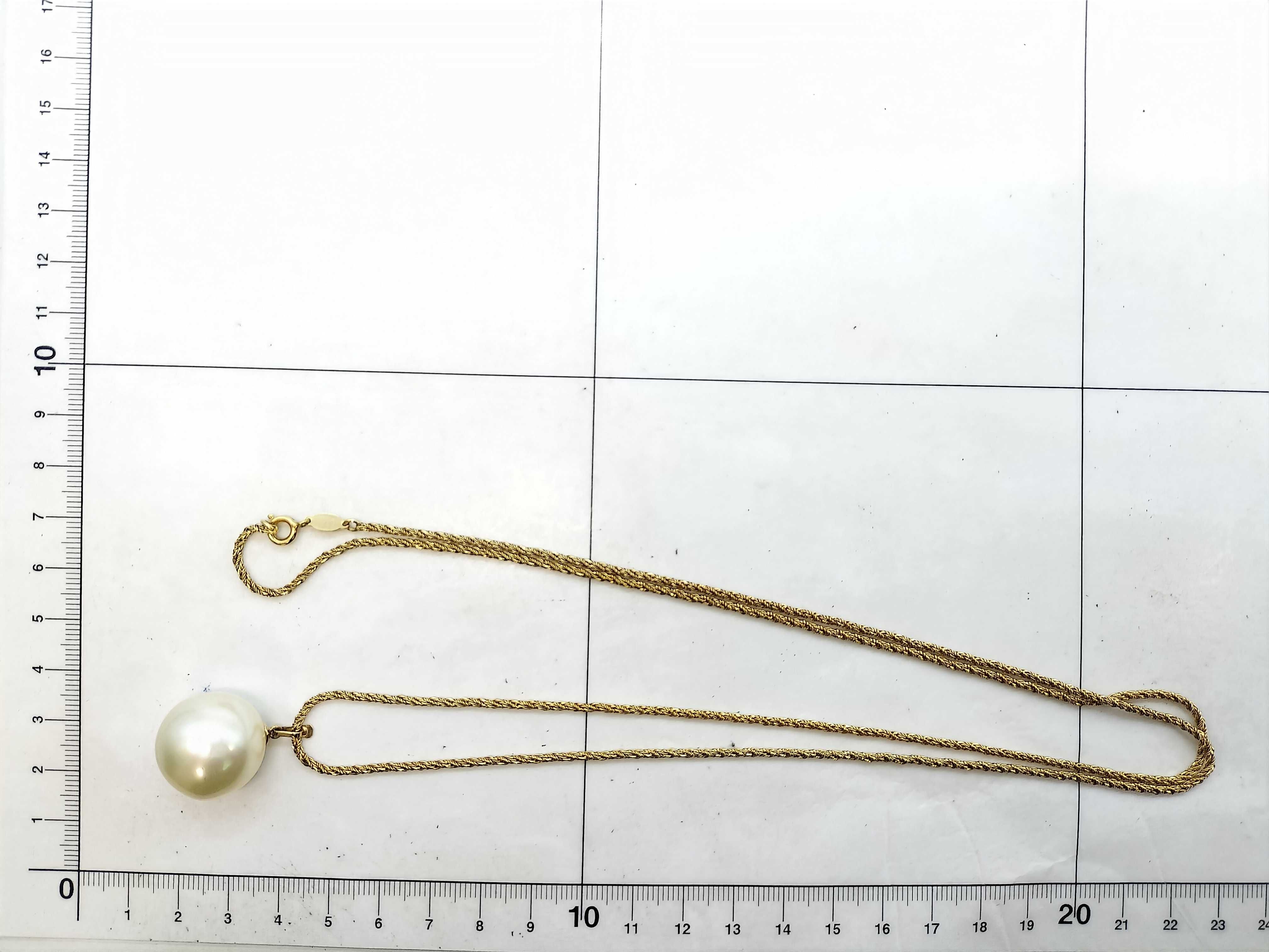 Antique Faux Pearl Necklace — view 5