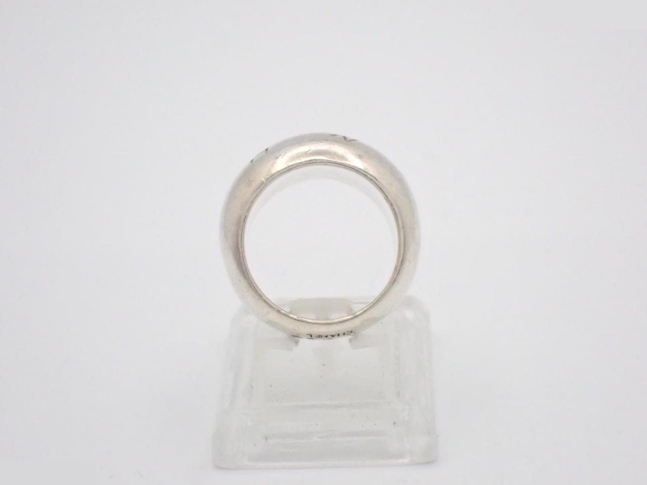 Logo CHANEL Ring, SV925/18.0g, Size #11 — view 3
