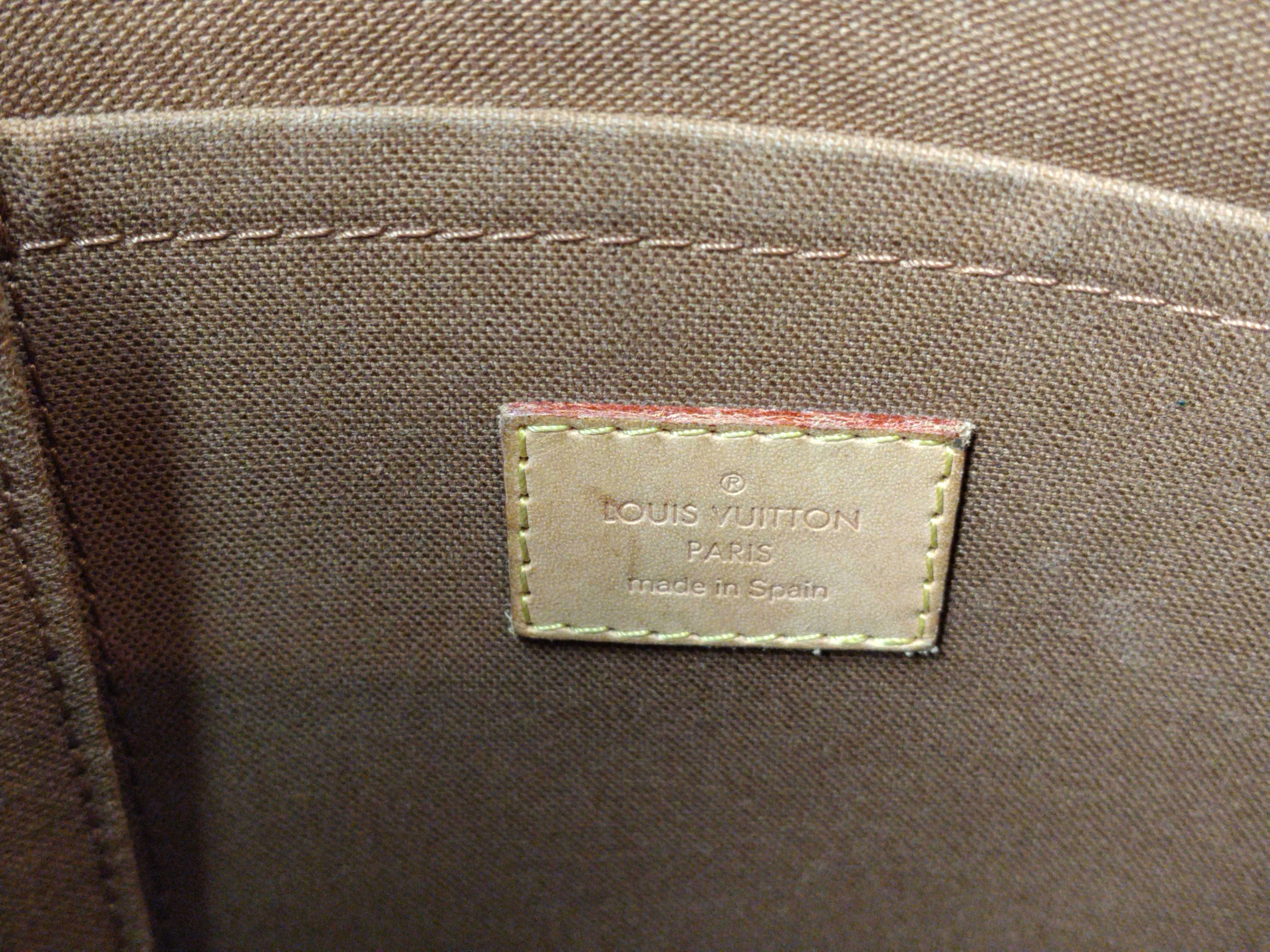 Monogram Odeon PM M56390 CA4038 Brown Shoulder Bag — view 11