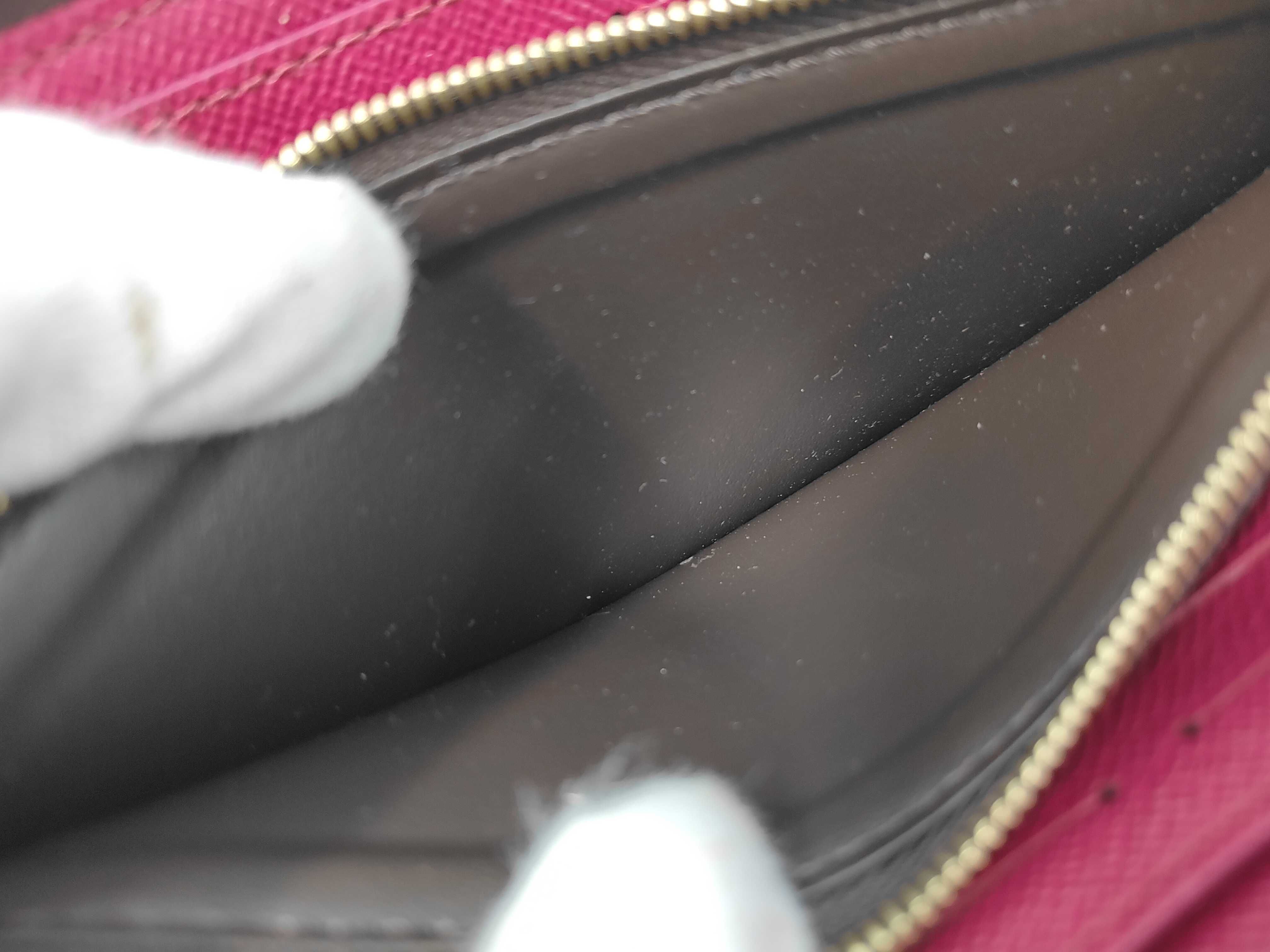 Monogram M60742 Portefeuille Clemence Fuchsia Wallet — view 11