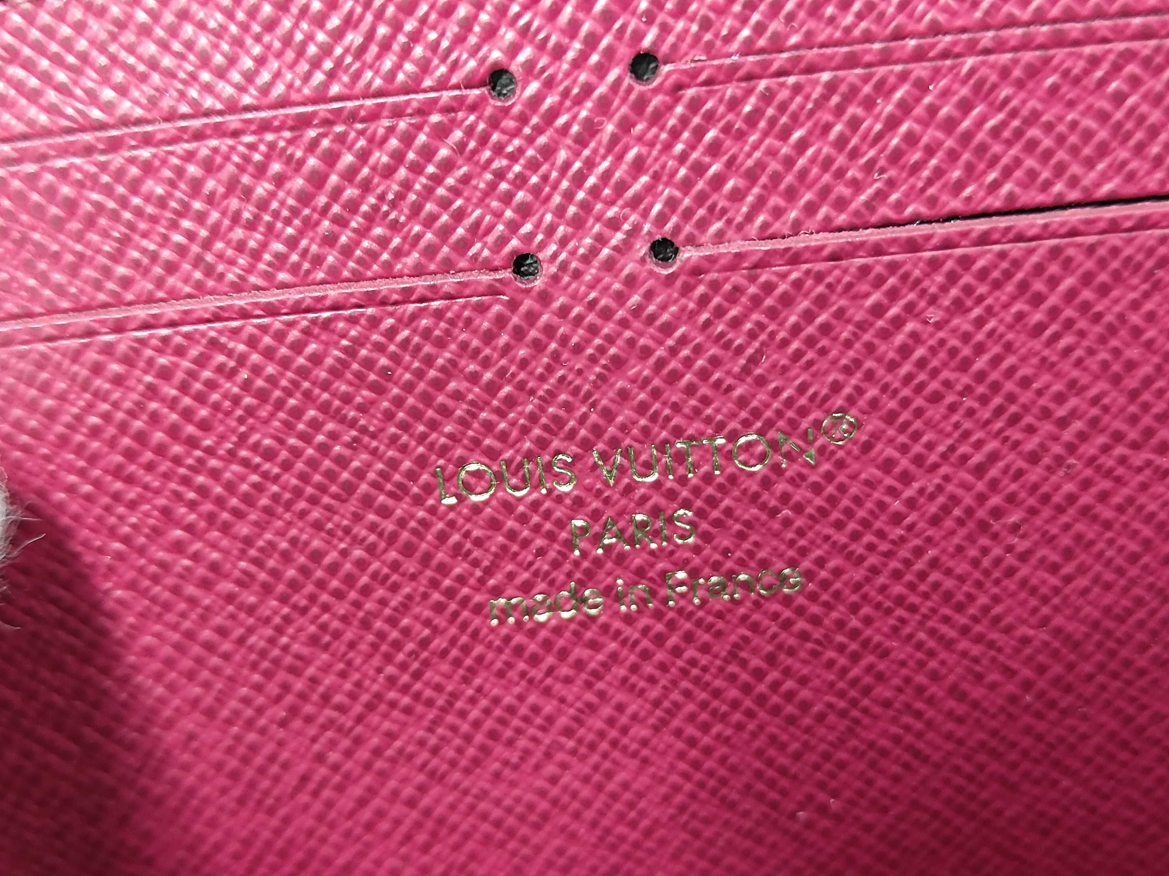 Monogram M60742 Portefeuille Clemence Fuchsia Wallet — view 9