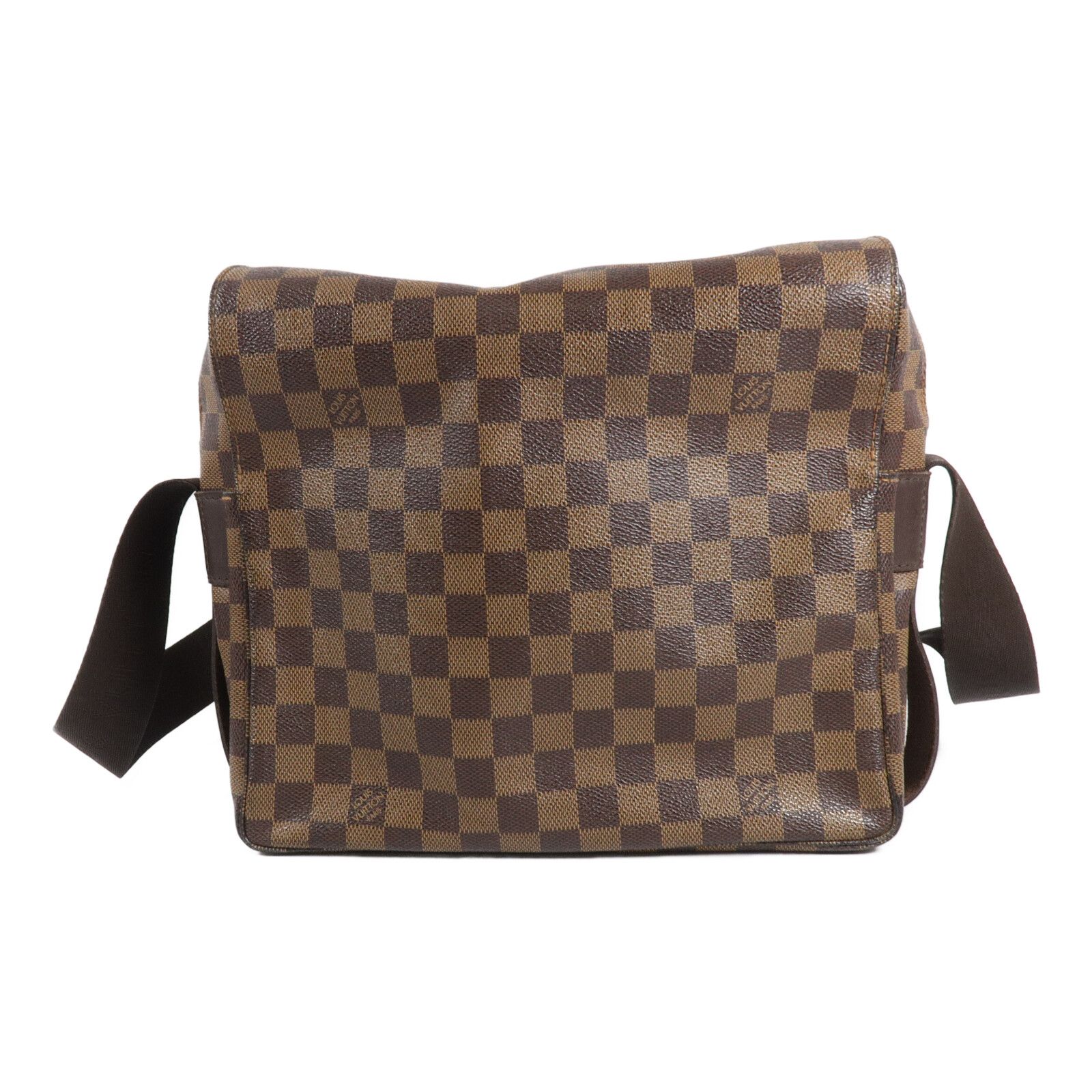 Damier Naviglio Shoulder Bag Brown Shoulder Bag N 45255 — view 2