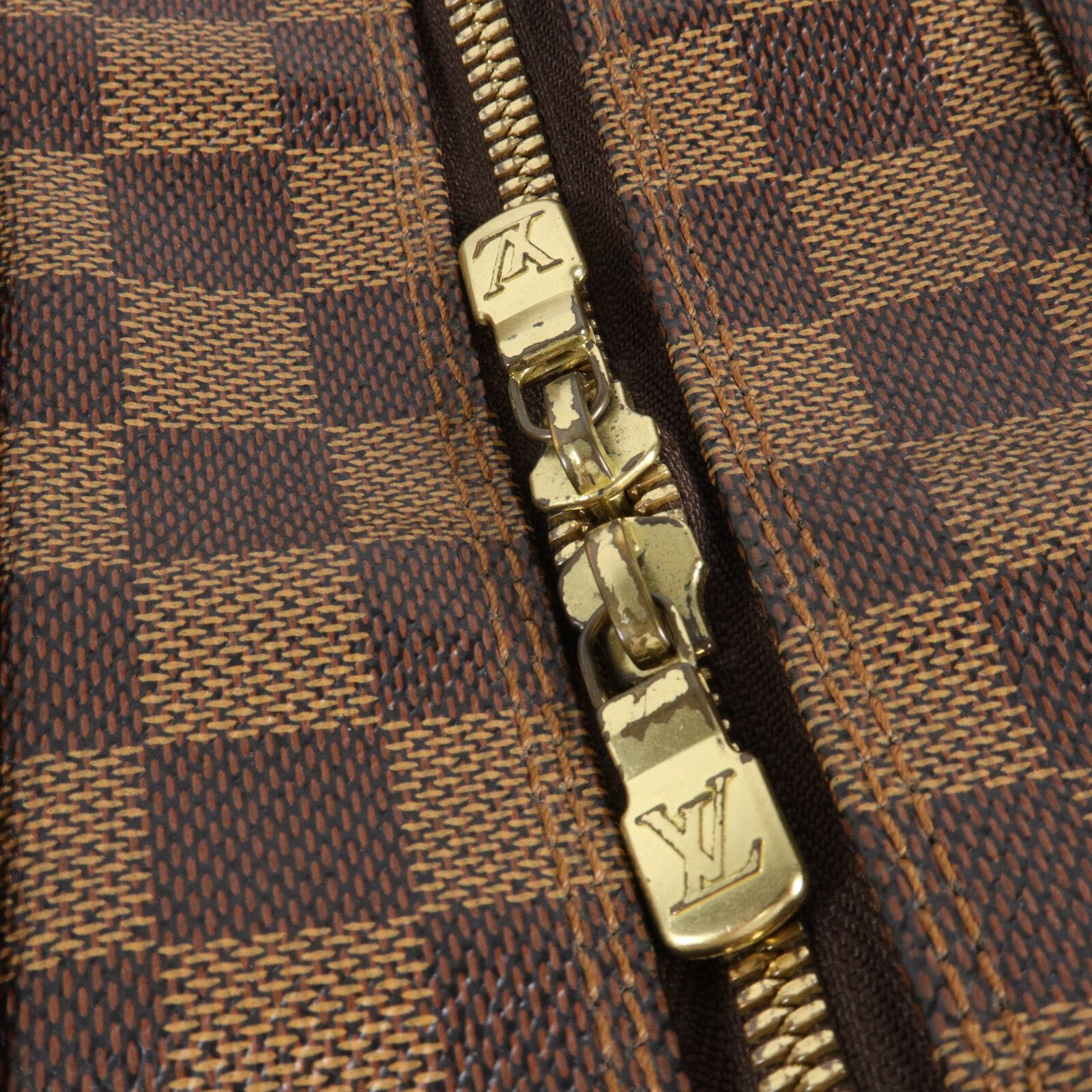 Damier Naviglio Shoulder Bag Brown Shoulder Bag N 45255 — view 11