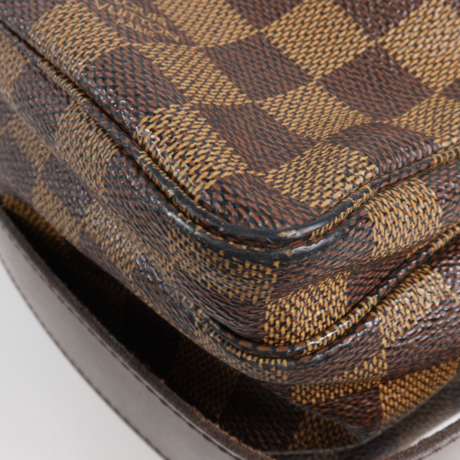 Damier Naviglio Shoulder Bag Brown Shoulder Bag N 45255 — view 13