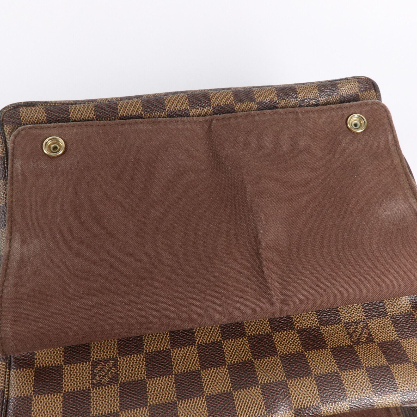 Damier Naviglio Shoulder Bag Brown Shoulder Bag N 45255 — view 17