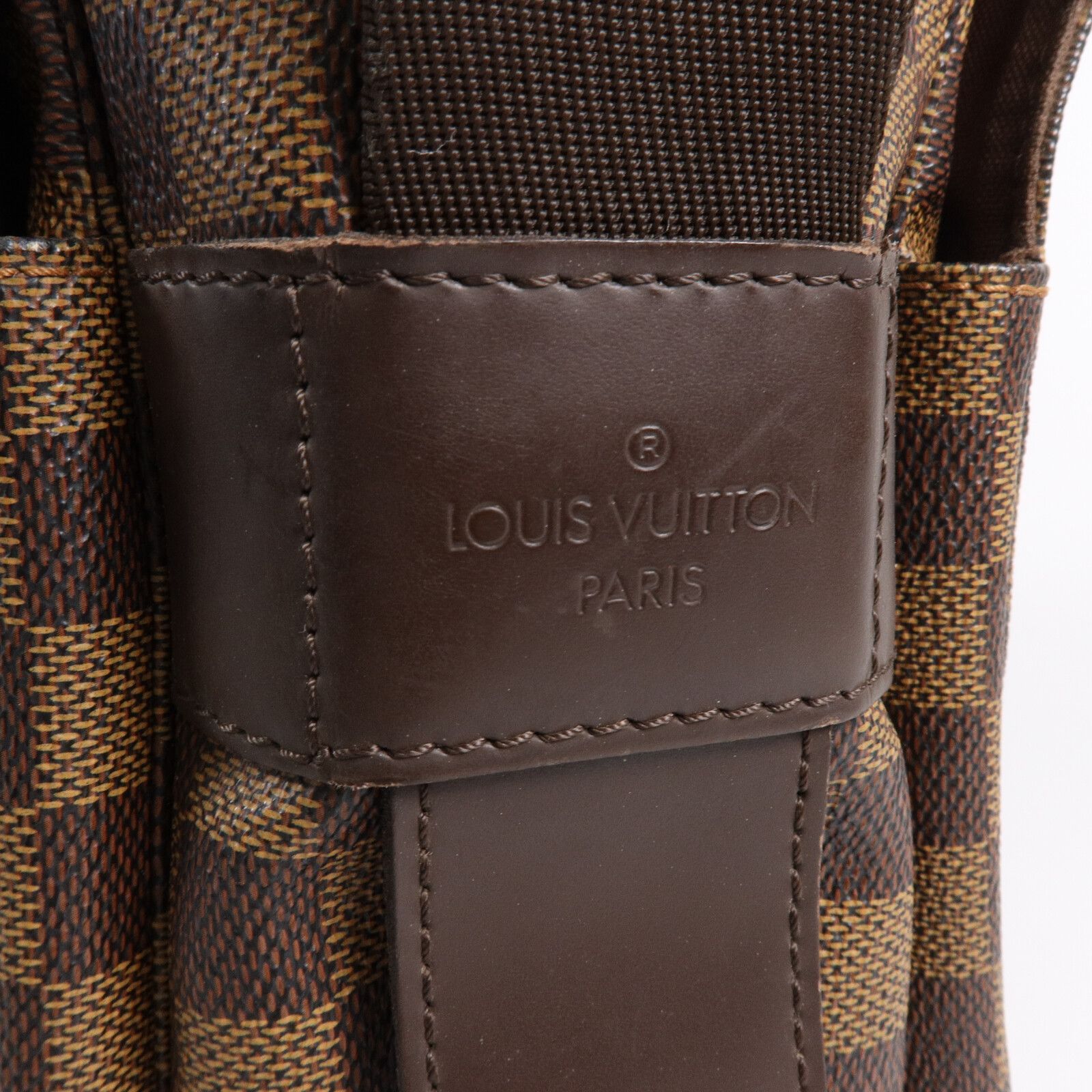 Damier Naviglio Shoulder Bag Brown Shoulder Bag N 45255 — view 8
